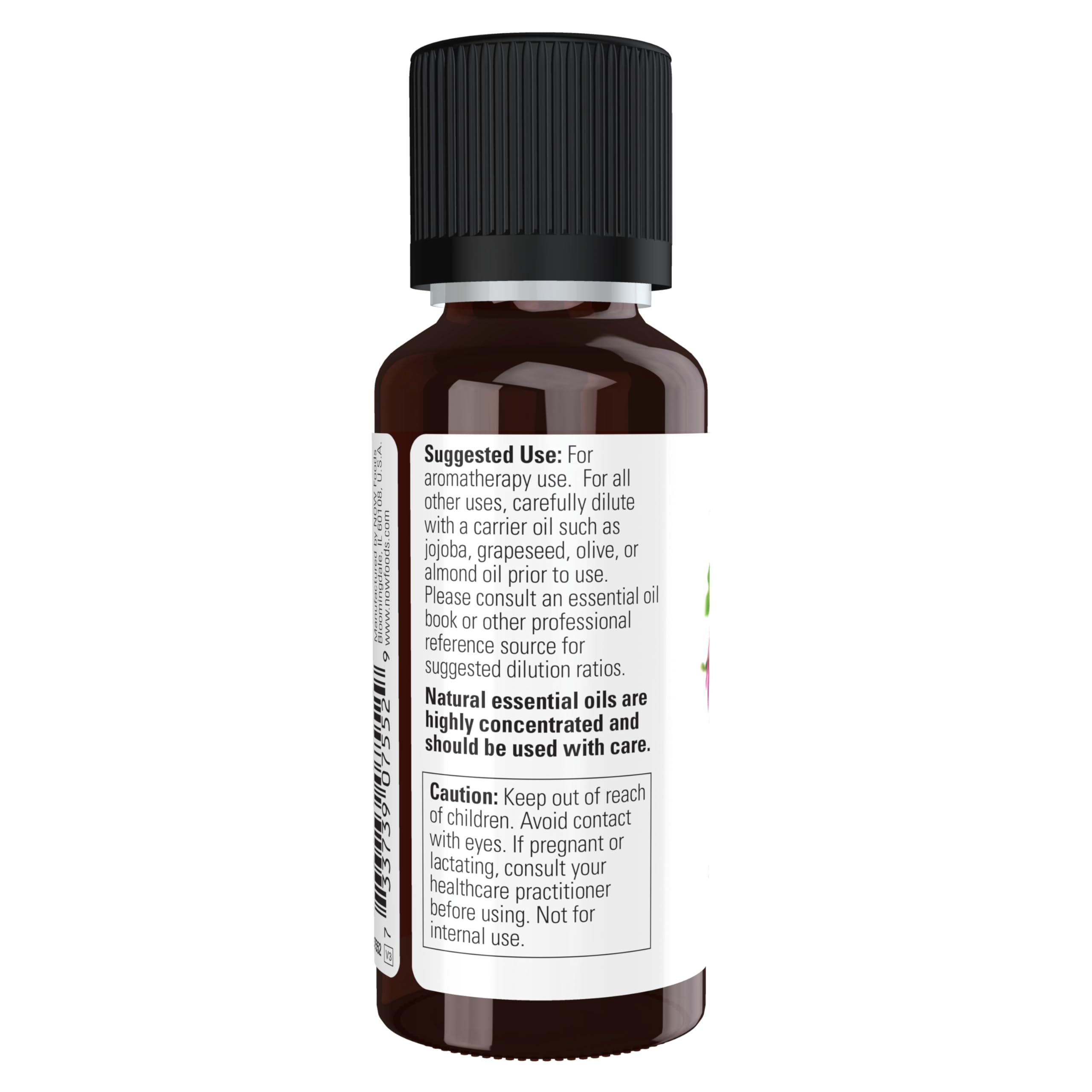 Foto 4 pulgar | Aceite Esencial Now Foods Geranio, 30 Ml, 100% Puro Vegano - Venta Internacional.