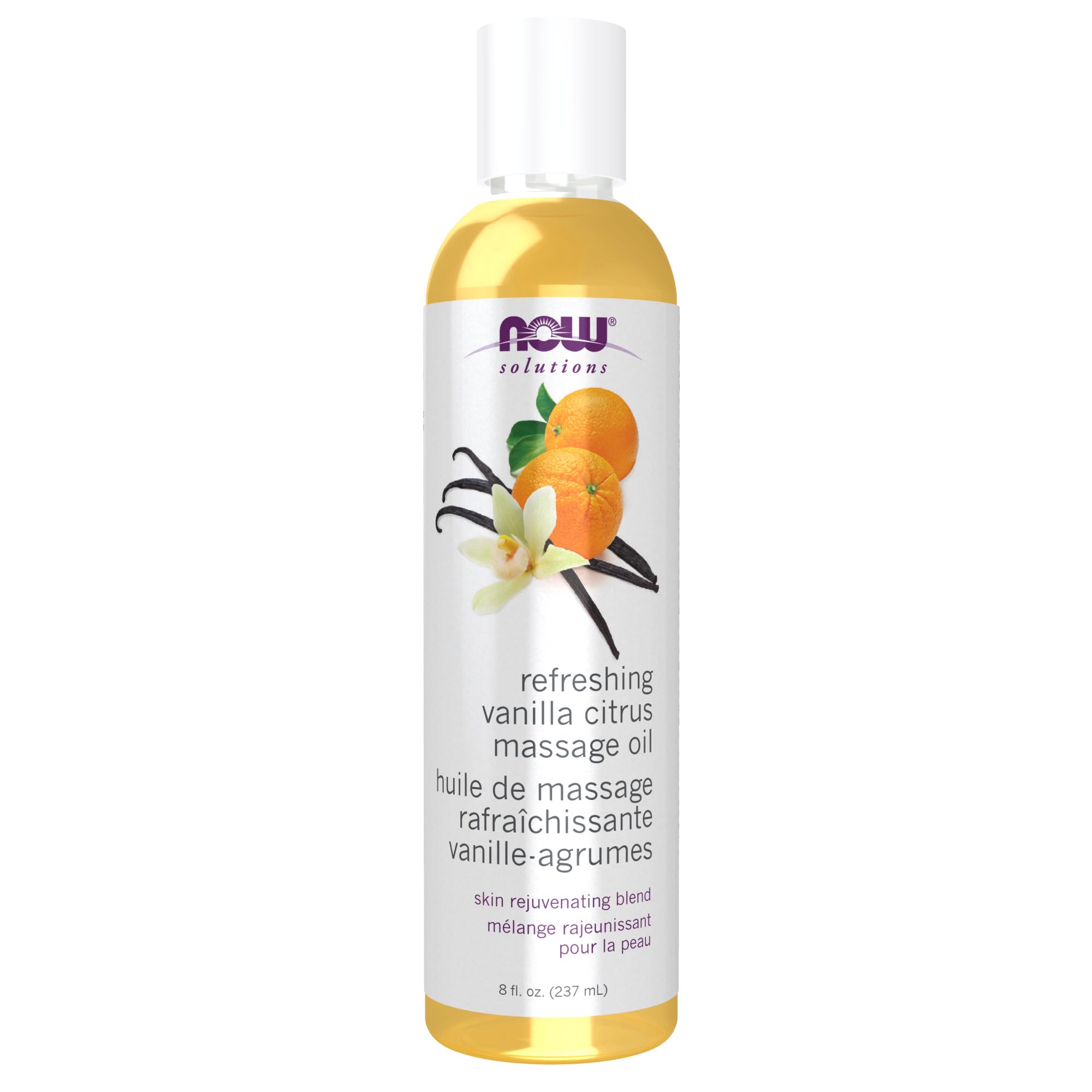 Aceite De Masaje Now Foods Solutions Vanilla Citrus 240 Ml - Venta Internacional.