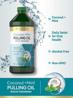Foto 4 | Aceite Para Tirar Carlyle De Coco Y Menta, 473 Ml, Paquete De 2 Unidades, Sin Alcohol - Venta Internacional.