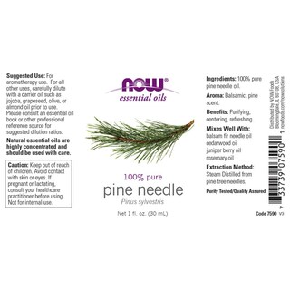 Foto 2 | Aceite Esencial Now Foods Pine 30 Ml (paquete De 2) - Venta Internacional.