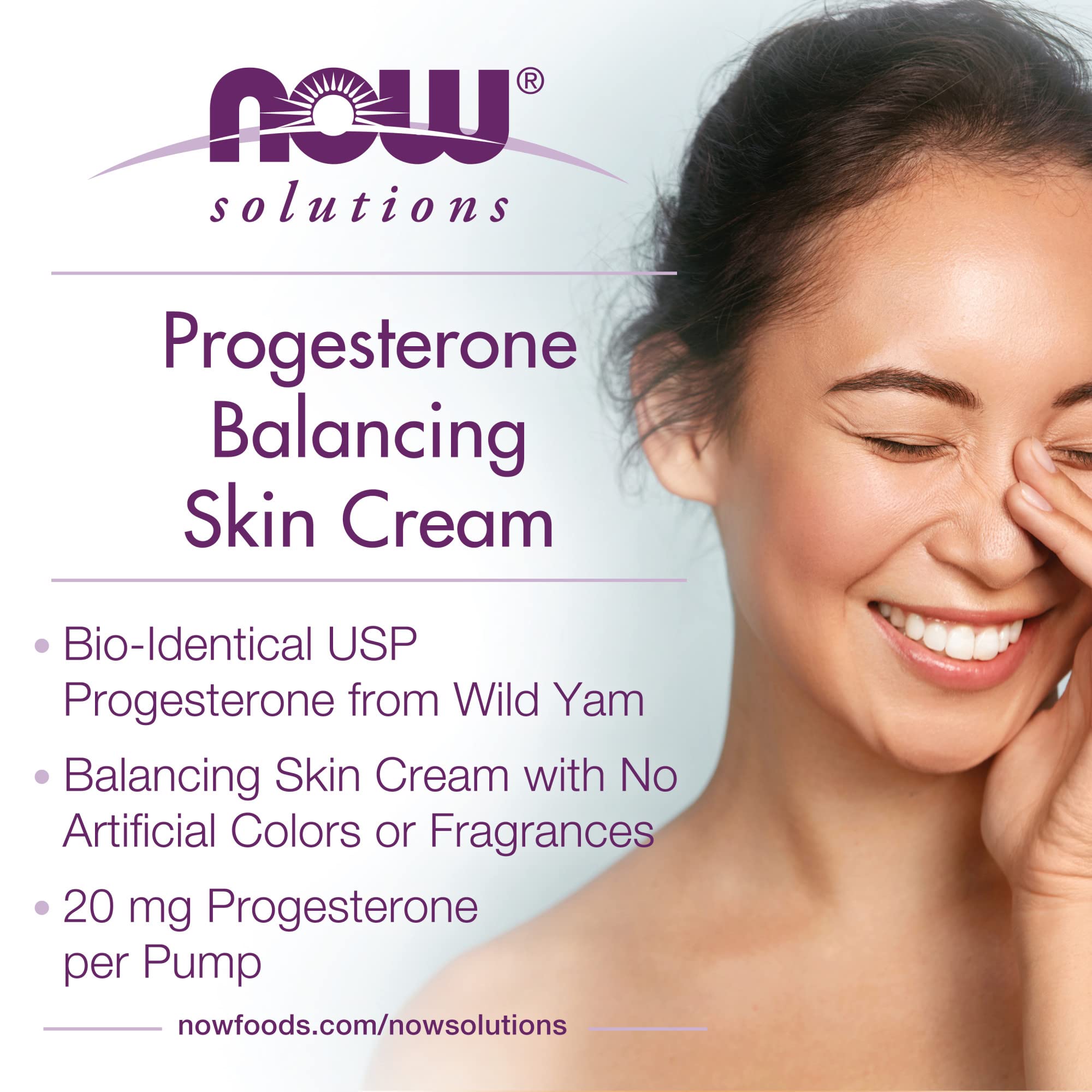 Foto 5 pulgar | Crema Para La Piel Now Solutions Progesterona Natural, 60 Ml Con Lavanda - Venta Internacional.