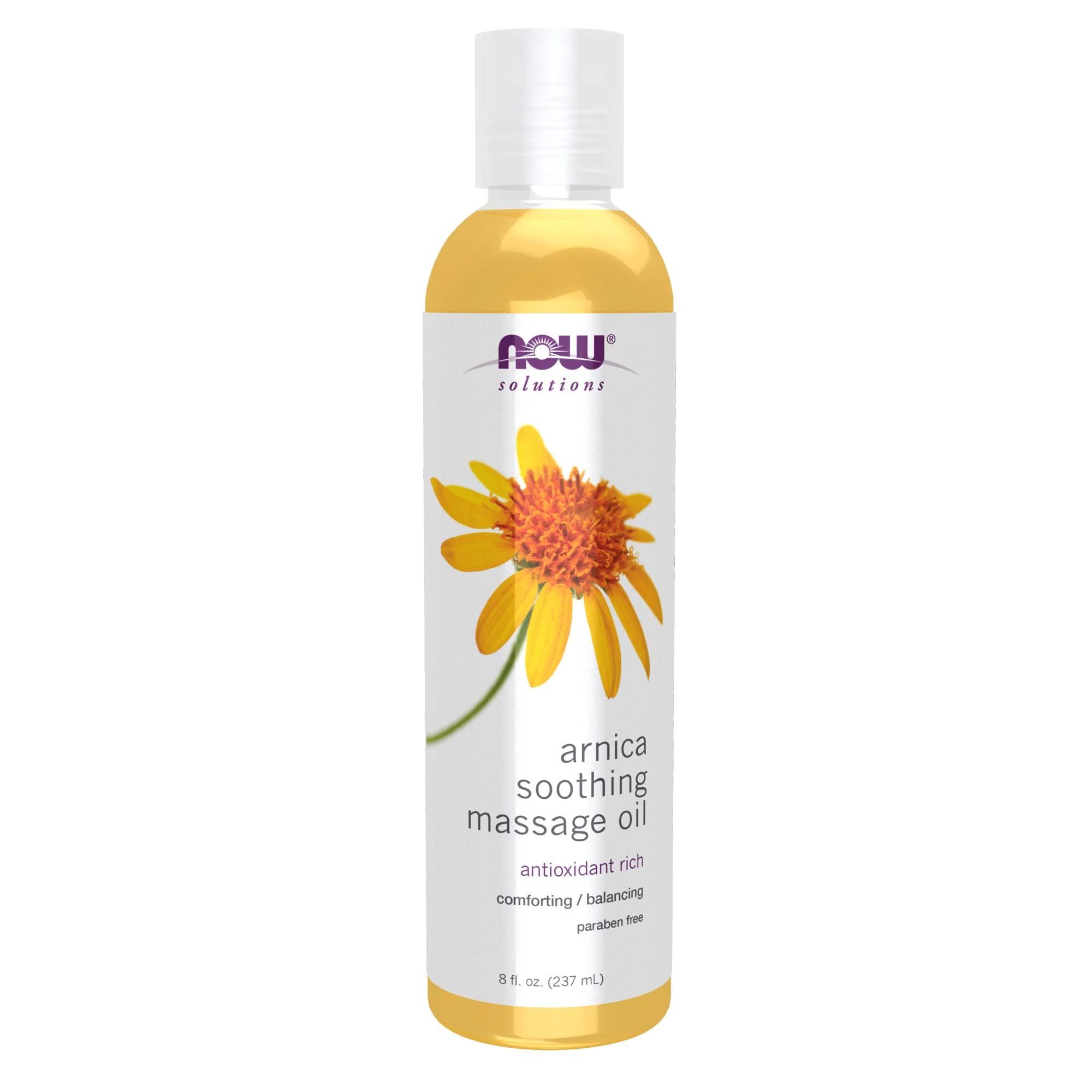 Foto 2 pulgar | Aceite De Masaje Now Foods Solutions Arnica Warming Relief 240 Ml - Venta Internacional.