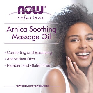 Foto 4 | Aceite De Masaje Now Foods Solutions Arnica Warming Relief 240 Ml - Venta Internacional.