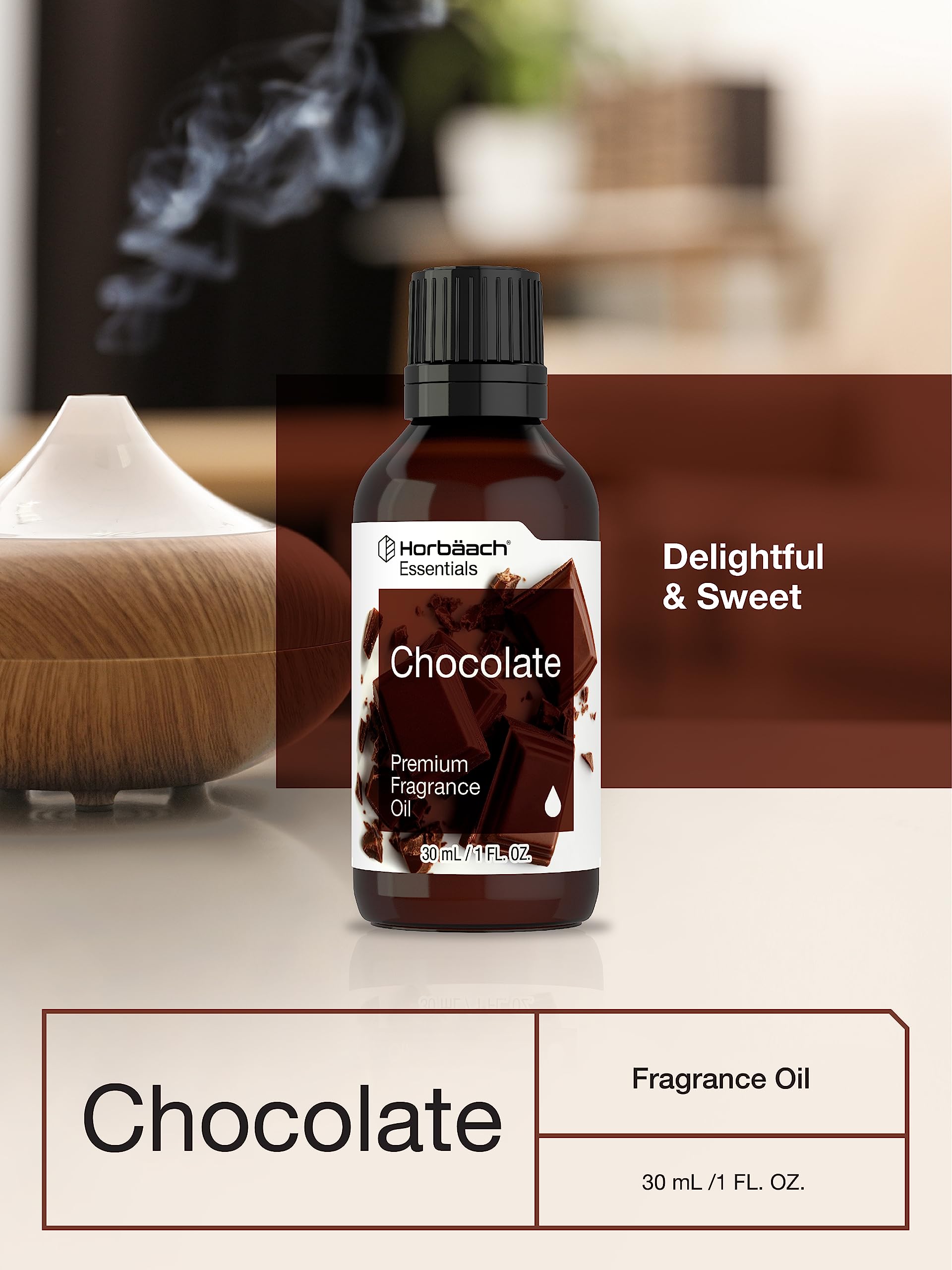 Foto 6 | Aceite Aromático Horbäach Chocolate 30 Ml De Primera Calidad - Venta Internacional.