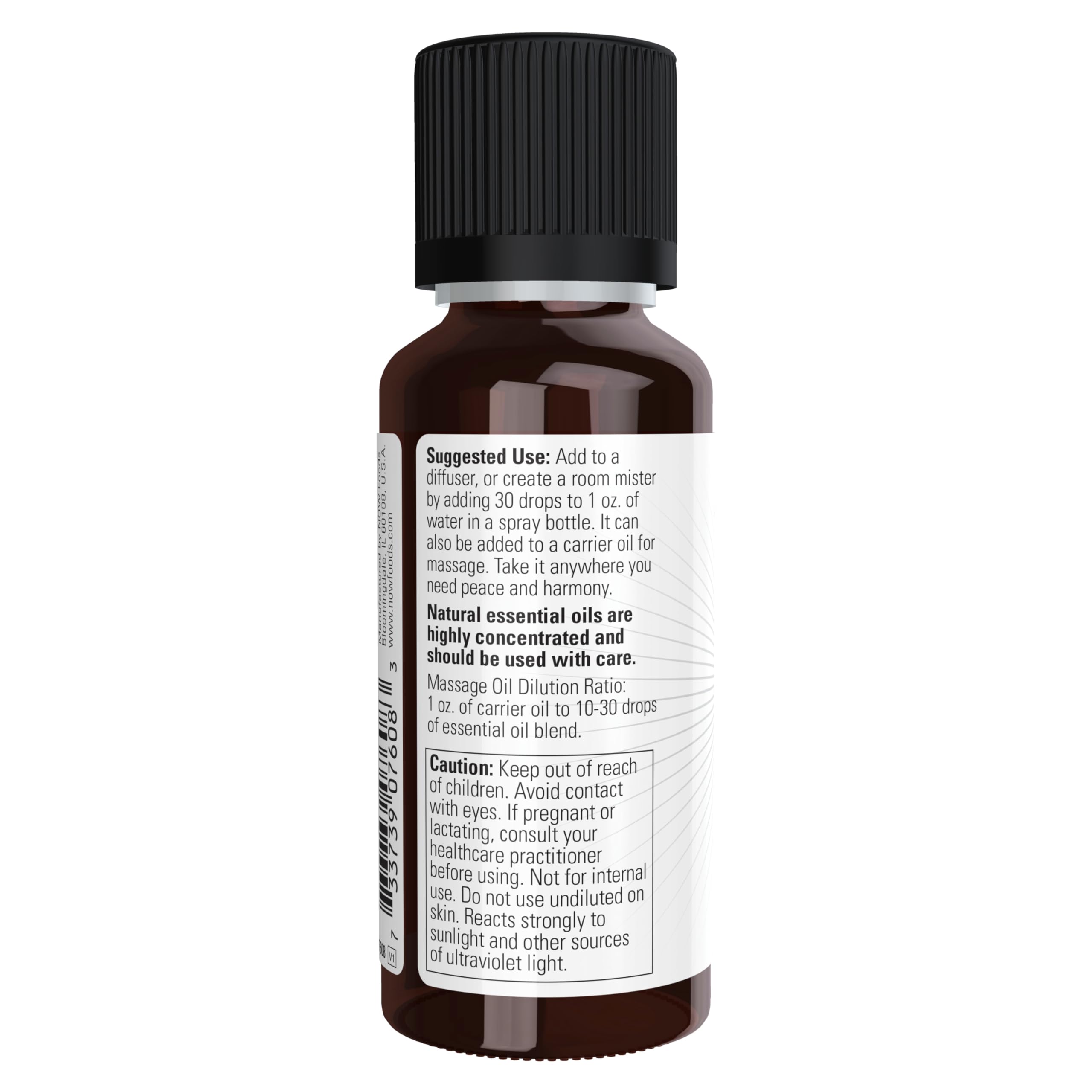 Foto 4 pulgar | Aceite Esencial Now Foods Peace & Harmony, 30 Ml, Vegano - Venta Internacional.