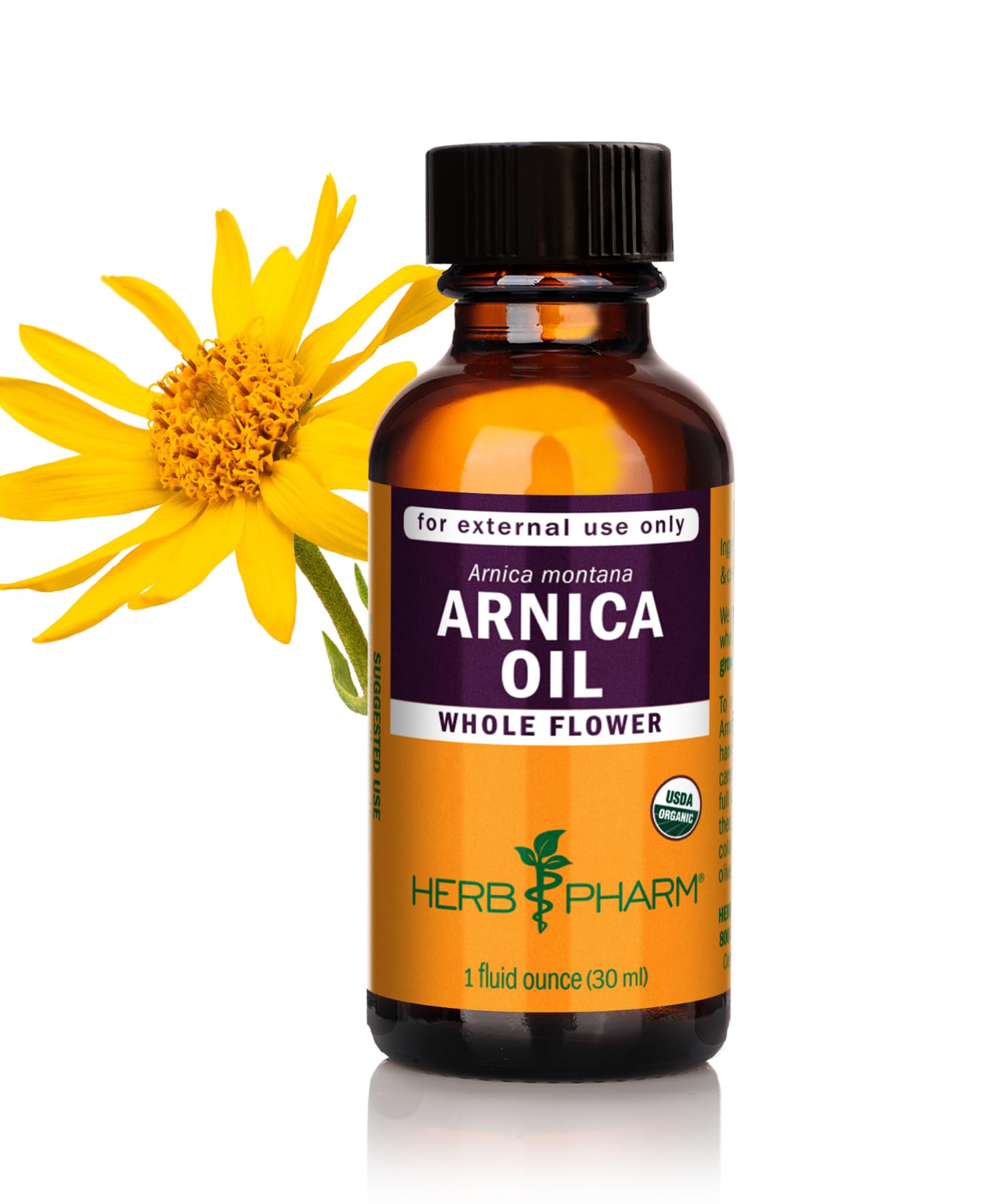Foto 2 pulgar | Aceite De Árnica Herb Pharm, Certificado Orgánico, 30 Ml, Para Uso Externo - Venta Internacional.