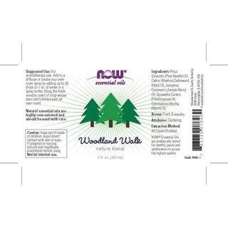 Foto 2 | Aceite Esencial Now Foods Woodland Walk, 30 Ml, Aroma Relajante - Venta Internacional.