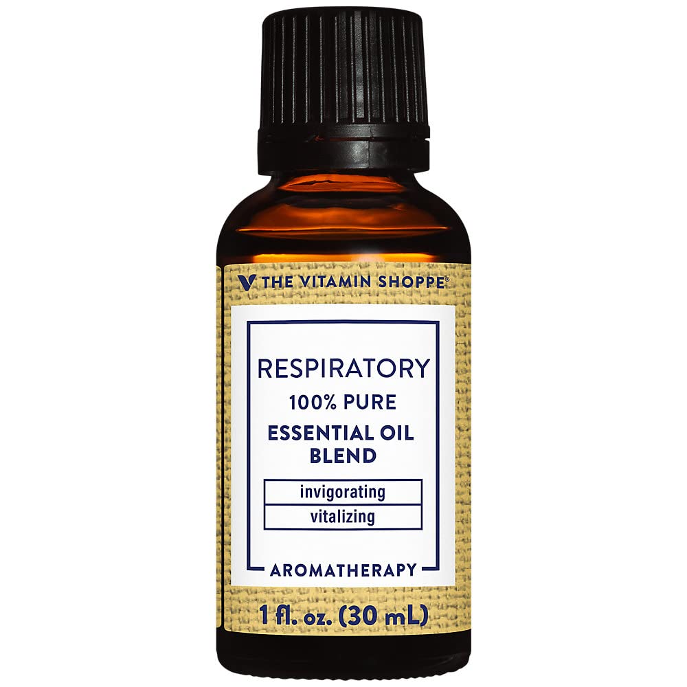 Foto 2 pulgar | Mezcla De Aceites Esenciales The Vitamin Shoppe Respiratory 30 Ml - Venta Internacional.