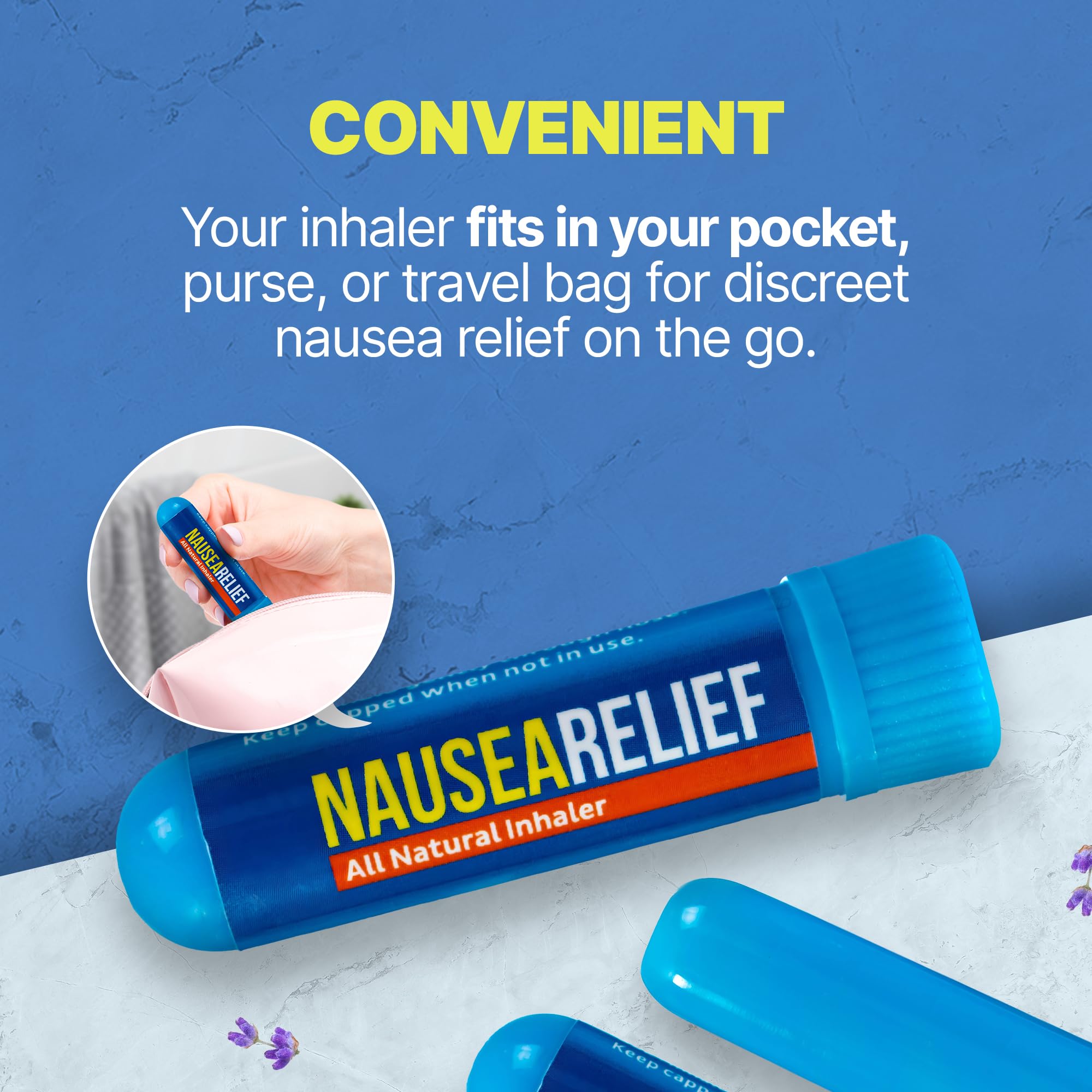 Foto 6 pulgar | Inhalador Para Náuseas Basic Vigor Vigor, Paquete De 2 Unidades, Aromaterapia - Venta Internacional.