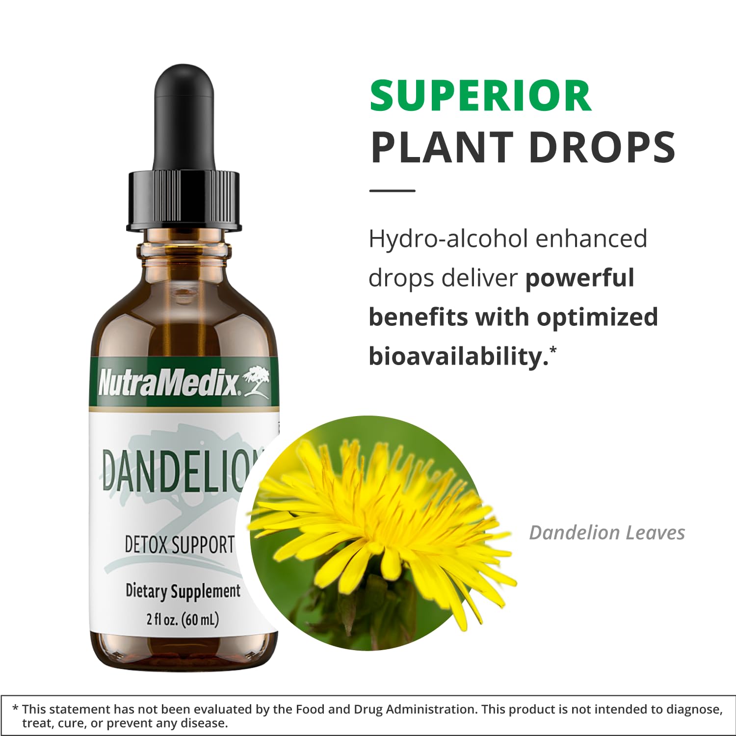 Foto 6 pulgar | Tintura Nutramedix Dandelion Detox, 60 Ml, Ayuda A La Salud Del Hígado - Venta Internacional.