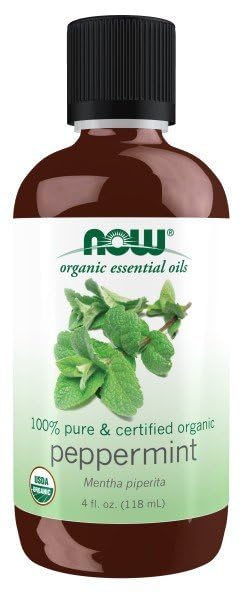 Foto 4 | Aceite Esencial Now Foods De Menta Orgánica, 120 Ml, 100% Puro - Venta Internacional.
