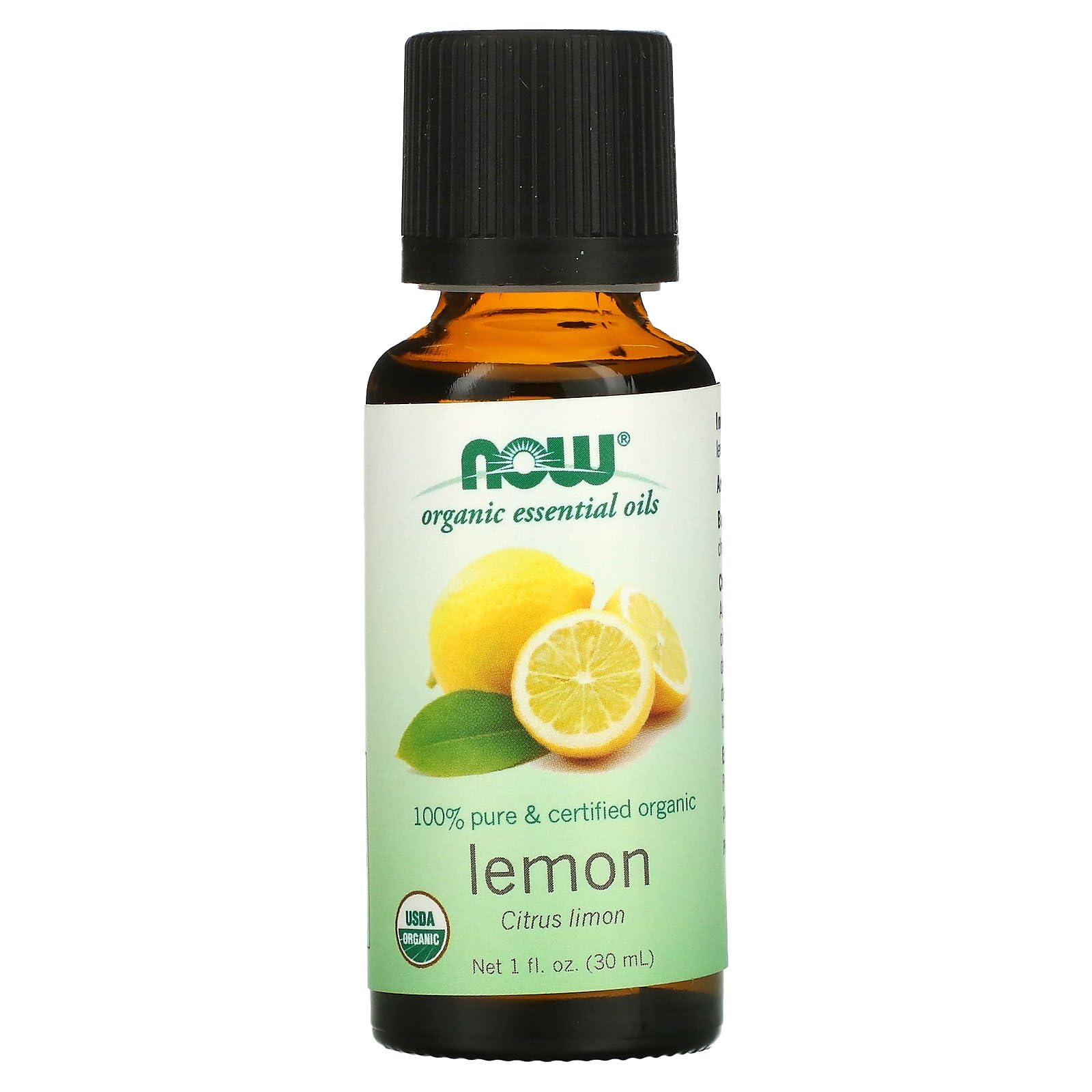 Aceite Esencial Now Foods Organic Lemon 30 Ml - Venta Internacional.