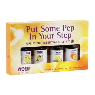 Foto 2 | Kit De Aromaterapia Now De Aceites Esenciales De 4 X 10 Ml Con Naranja Y Limón - Venta Internacional.