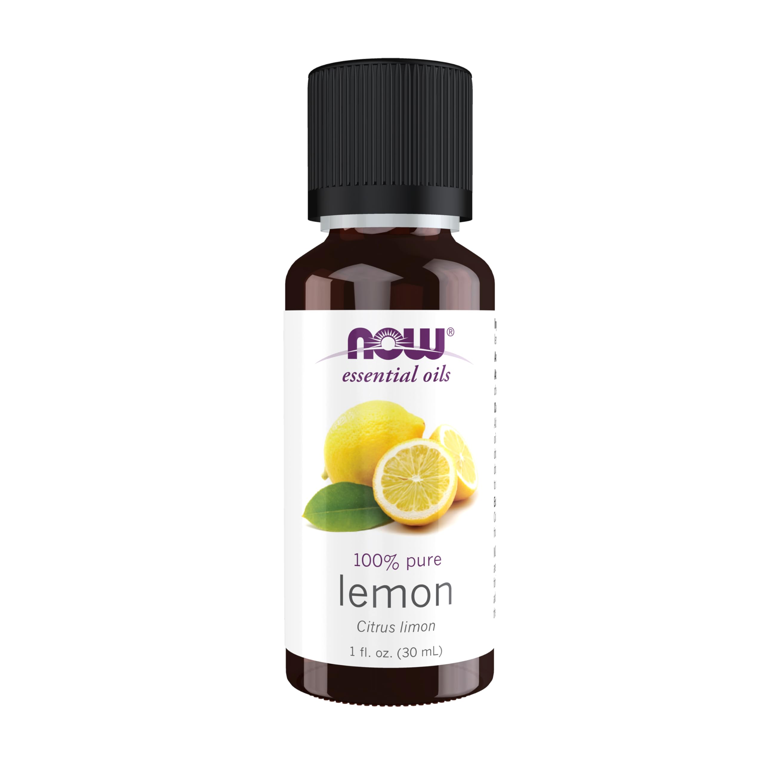 Aceite Esencial Now Foods De Limón, 30 Ml, 100% Puro Vegano - Venta Internacional.