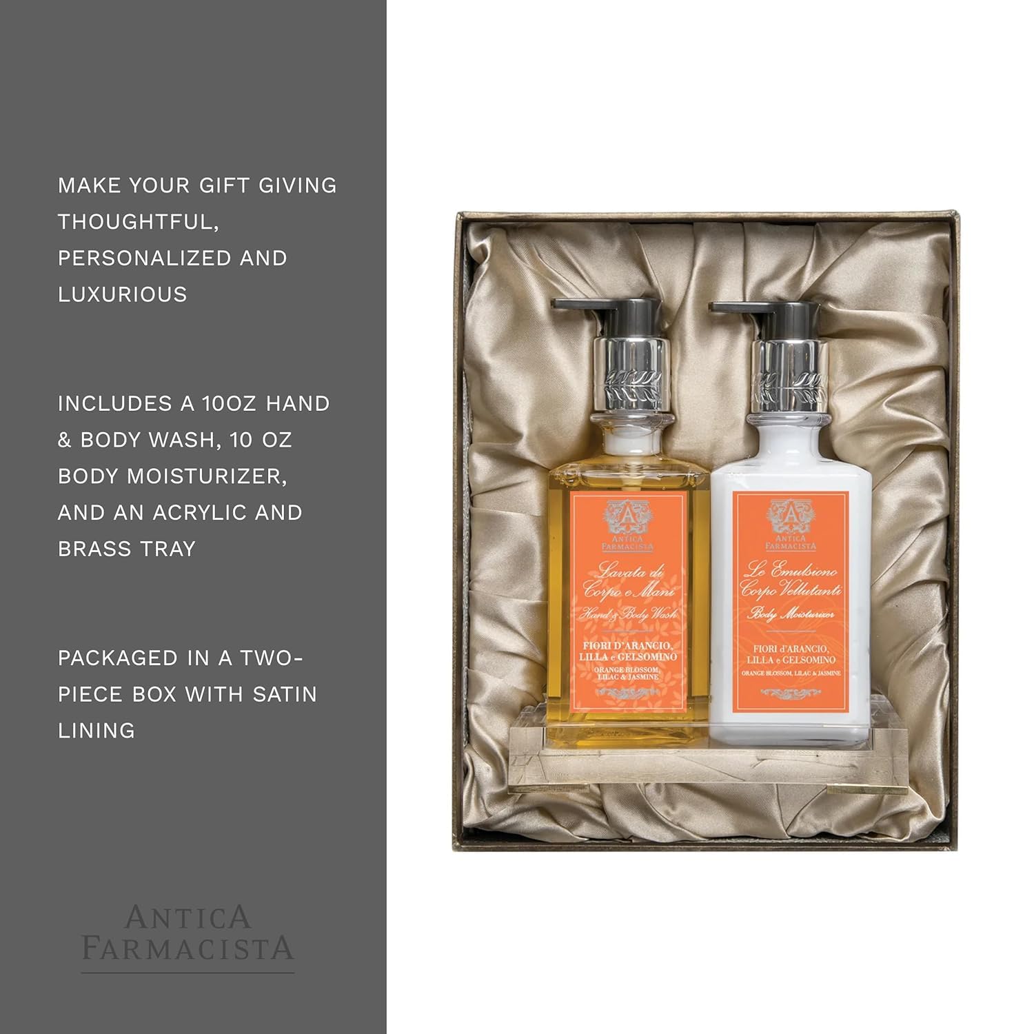 Foto 5 | Set De Regalo Para Baño Y Cuerpo Antica Farmacista Orange Blossom - Venta Internacional.