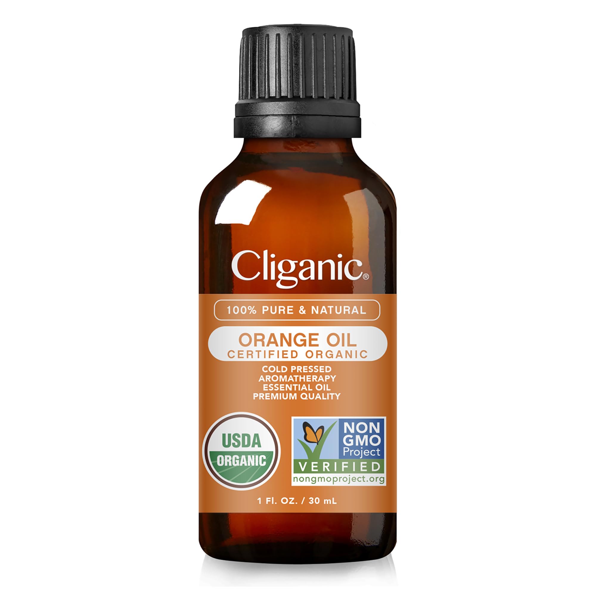 Foto 4 | Aceite Esencial De Naranja Dulce Cliganic, 30 Ml, 100% Orgánico - Venta Internacional.