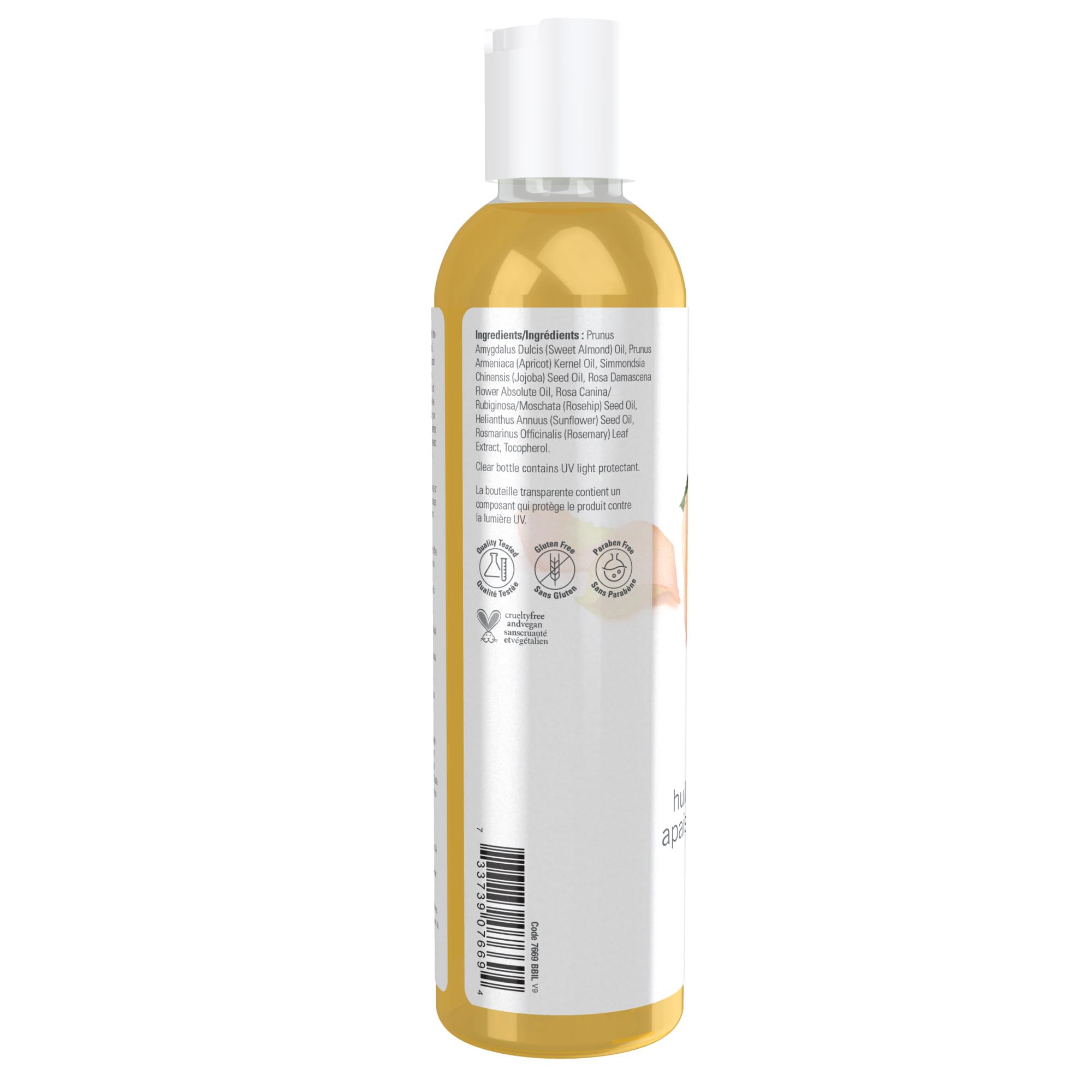 Foto 4 pulgar | Aceite De Masaje Now Foods Solutions Tranquil Rose 240 Ml - Venta Internacional.