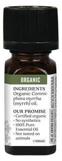 Foto 3 | Aceite Esencial Aura Cacia Organic Myrrh 7 Ml Para El Cuidado De La Piel - Venta Internacional.