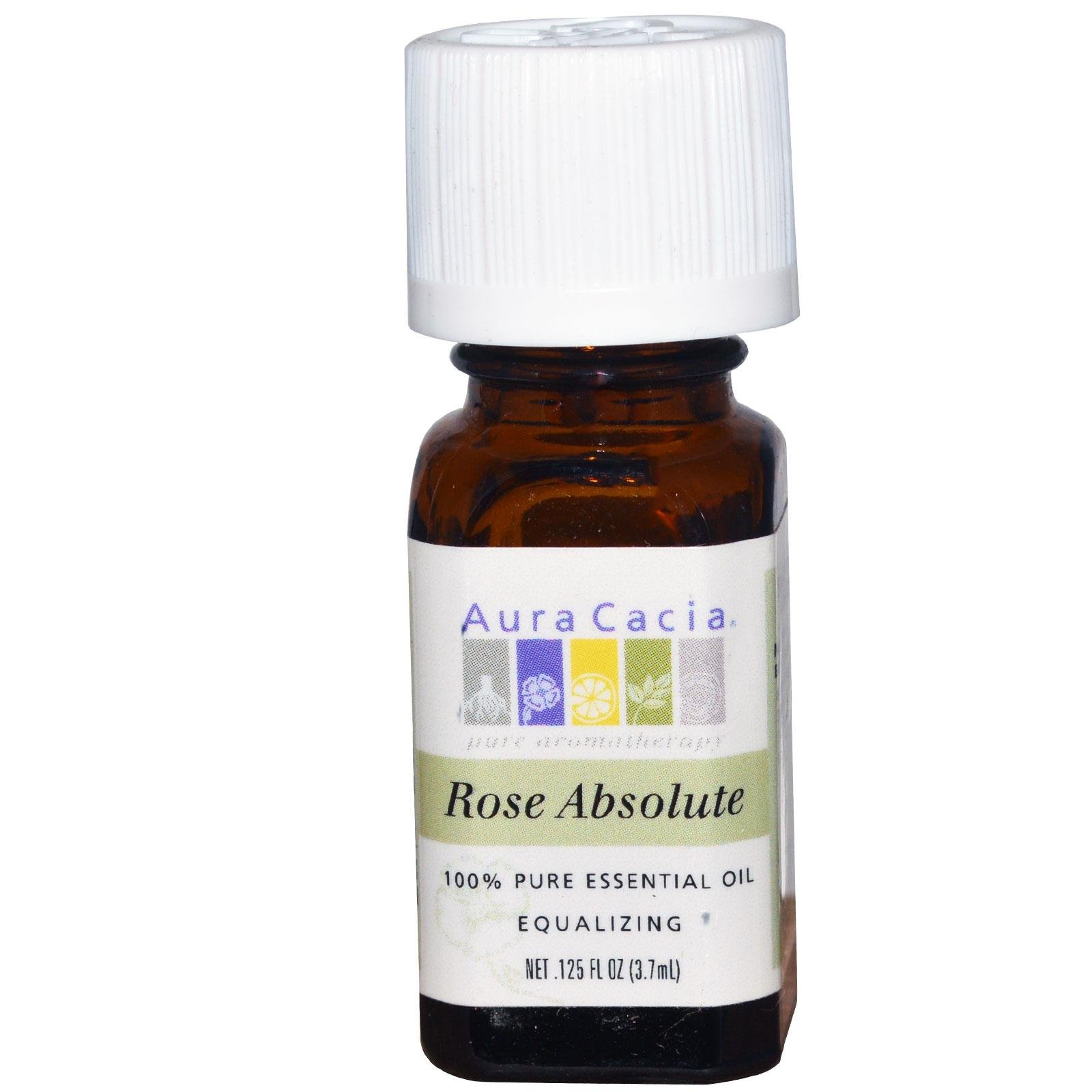 Foto 2 pulgar | Aceite Esencial Aura Cacia Rose Absolute, Botella De 3,7 Ml - Venta Internacional.
