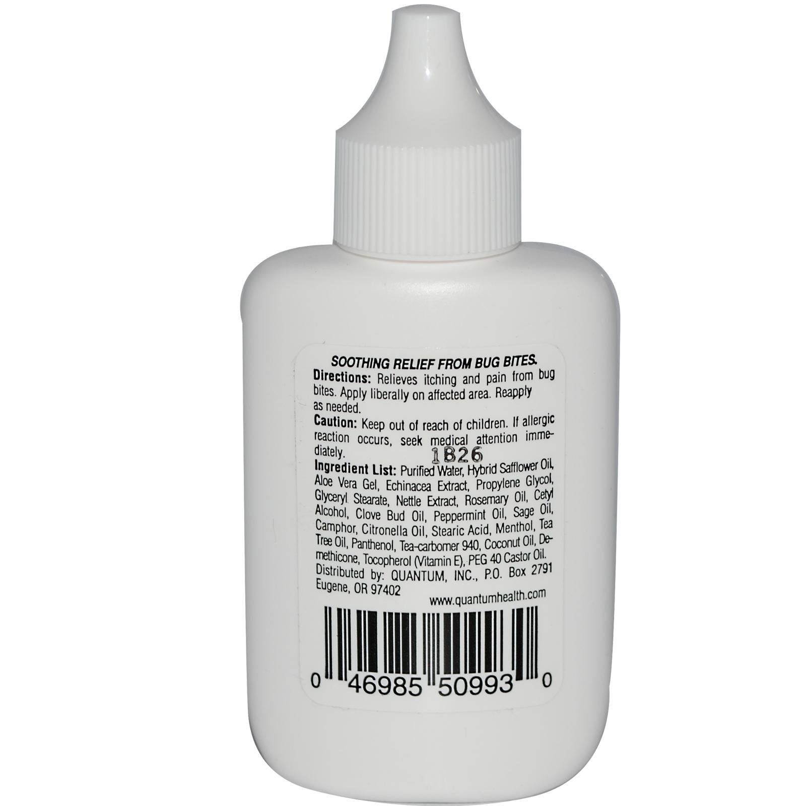 Foto 3 pulgar | Alivio Para Picaduras De Insectos Quantum Sting Soothe, 30 Ml - Venta Internacional.