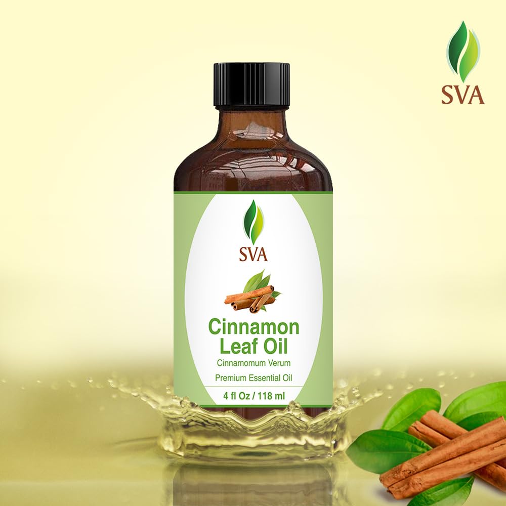 Foto 4 | Aceite Esencial Sva De Hoja De Canela, 120 Ml, 100% Natural Con Gotero - Venta Internacional.