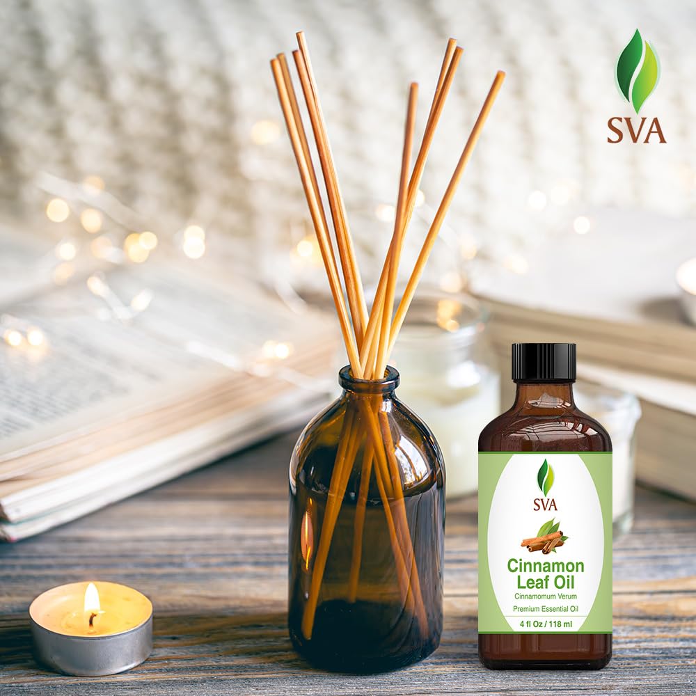Foto 5 | Aceite Esencial Sva De Hoja De Canela, 120 Ml, 100% Natural Con Gotero - Venta Internacional.