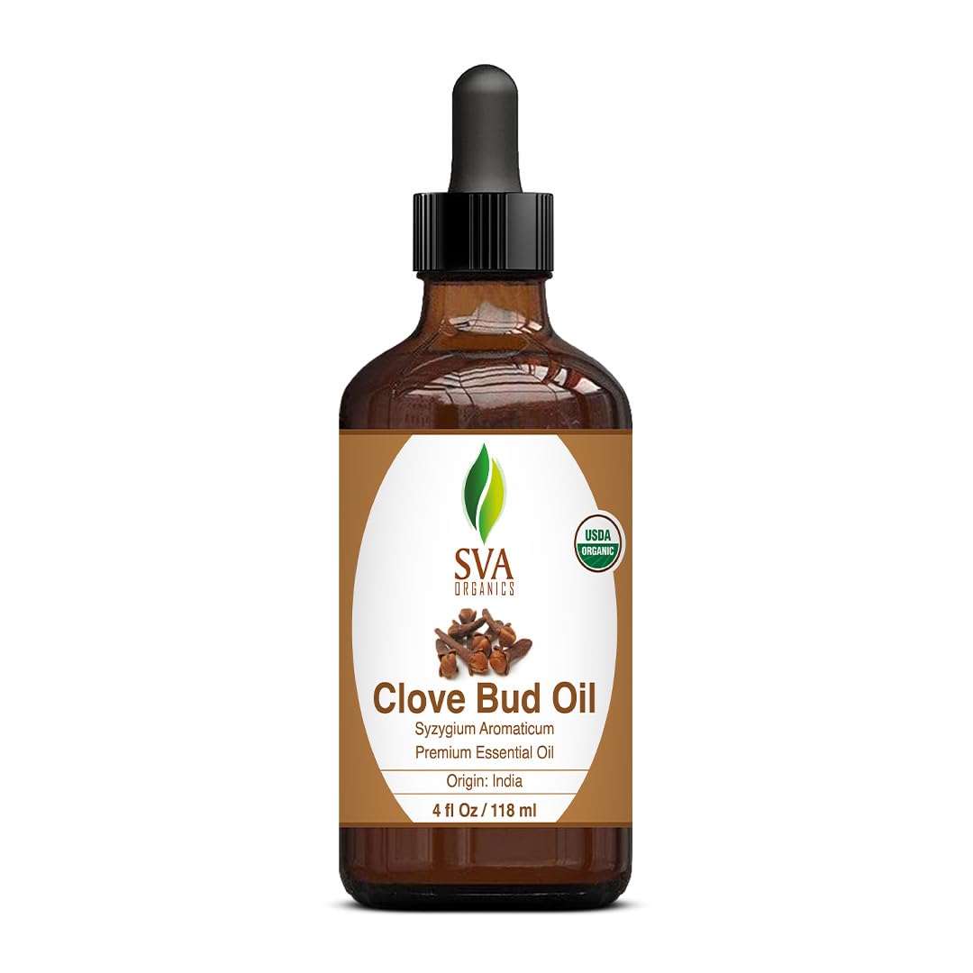 Foto 3 | Aceite Esencial Sva Clove Organic 120 Ml Con Gotero Para Difuso - Venta Internacional.