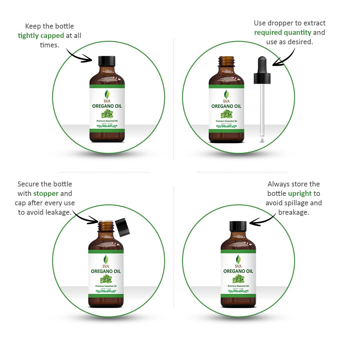 Foto 3 | Aceite Esencial Sva Organics Orégano 120 Ml 100% Natural - Venta Internacional.