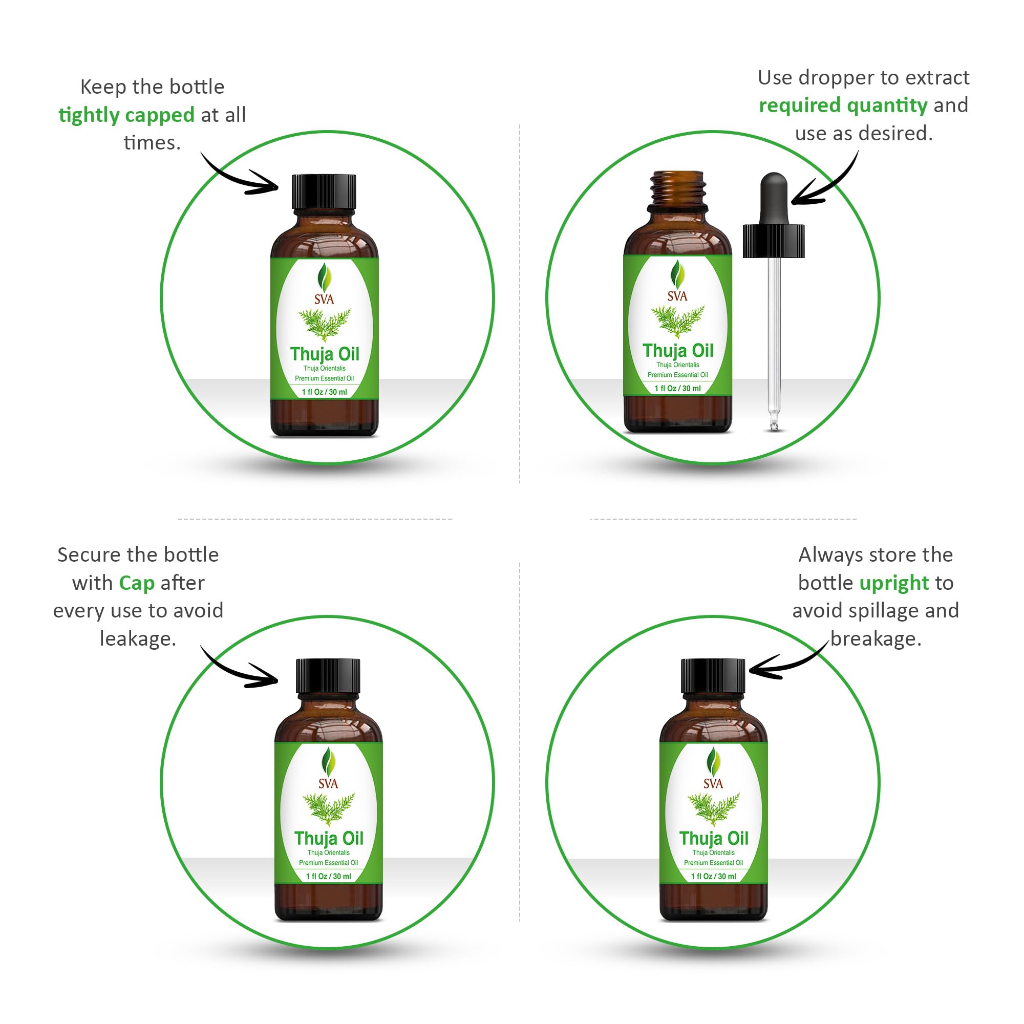 Foto 3 pulgar | Aceite Esencial Sva Thuja 30 Ml 100% Natural Para Difusor - Venta Internacional.