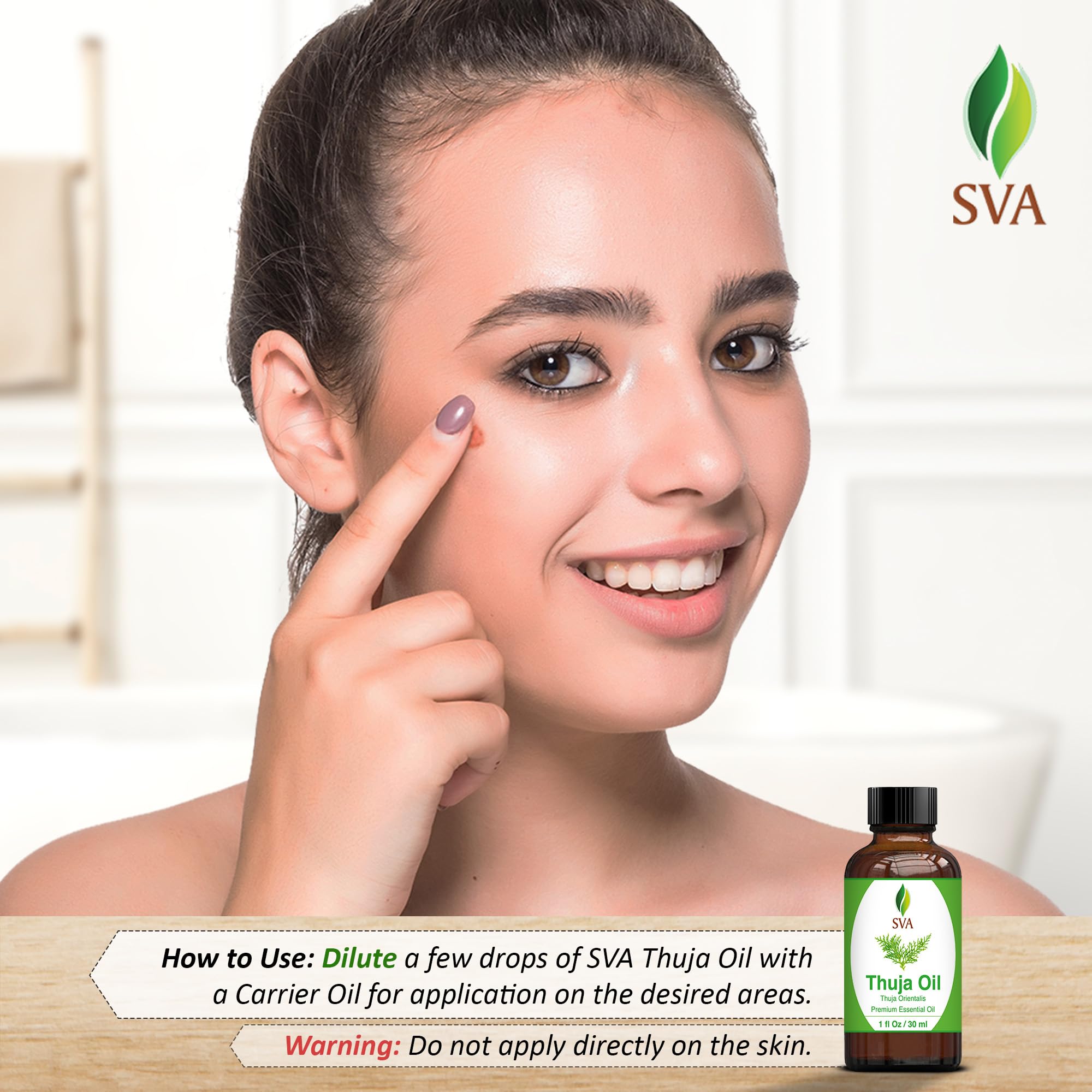 Foto 8 pulgar | Aceite Esencial Sva Thuja 30 Ml 100% Natural Para Difusor - Venta Internacional.