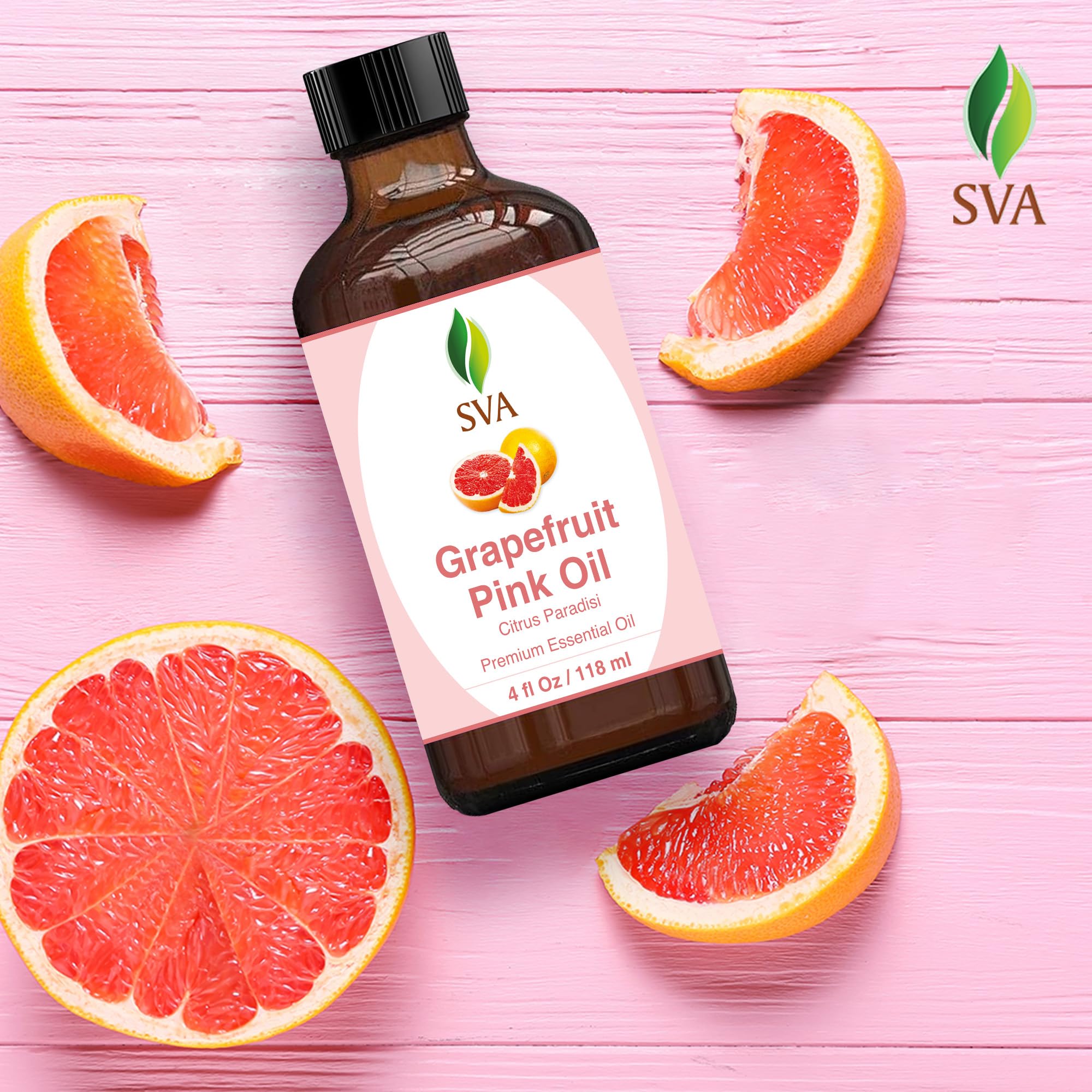 Foto 5 pulgar | Aceite Esencial Sva Organics Pomelo Rosa 120 Ml 100% Natural - Venta Internacional.