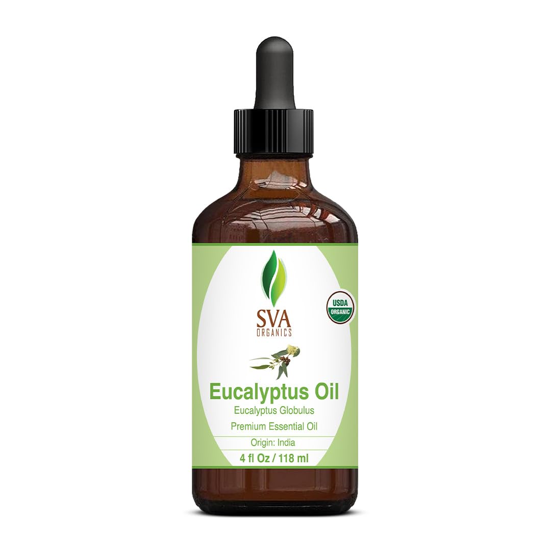 Foto 4 pulgar | Aceite Esencial Sva De Eucalipto 100% Natural Orgánico 120 Ml - Venta Internacional.