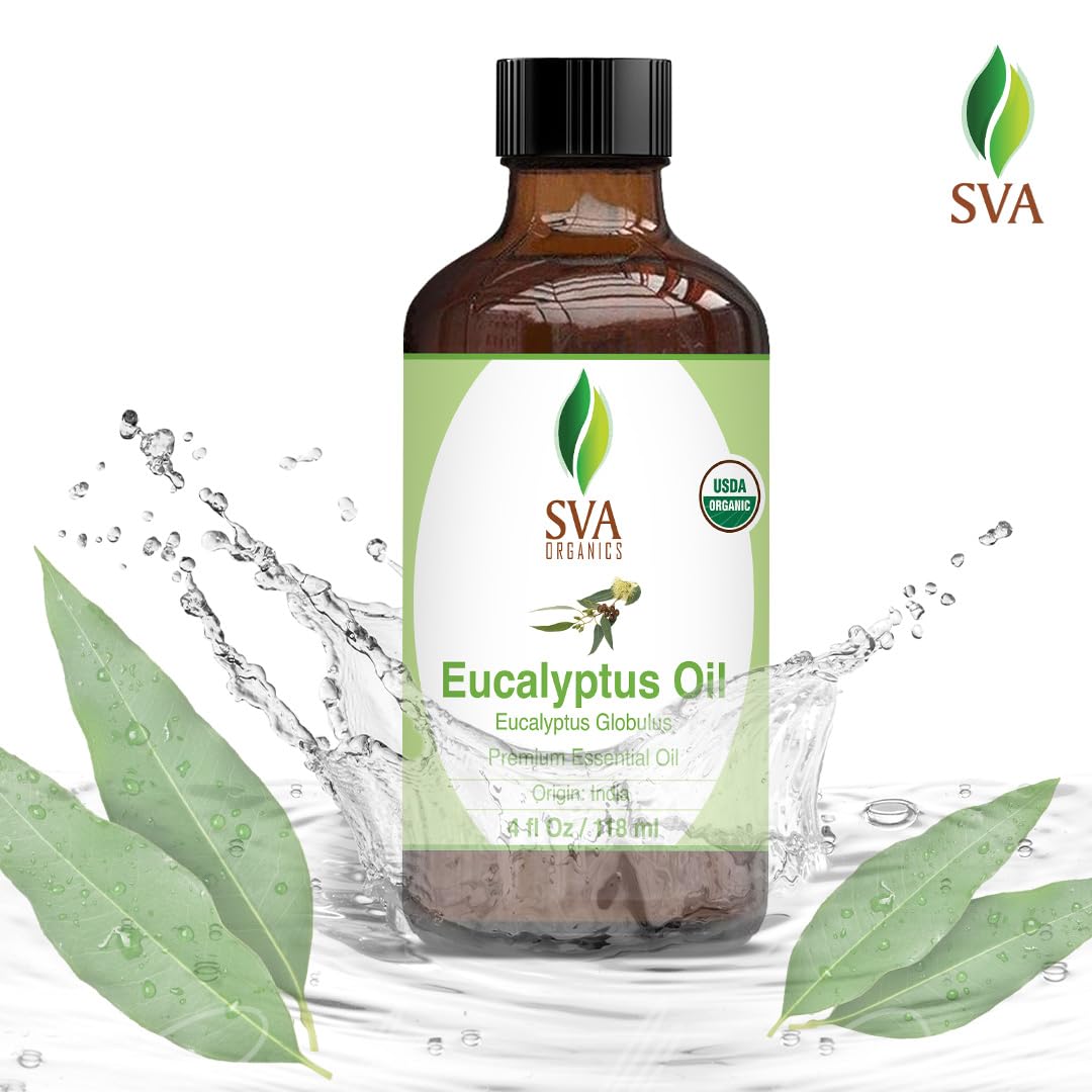 Foto 6 pulgar | Aceite Esencial Sva De Eucalipto 100% Natural Orgánico 120 Ml - Venta Internacional.