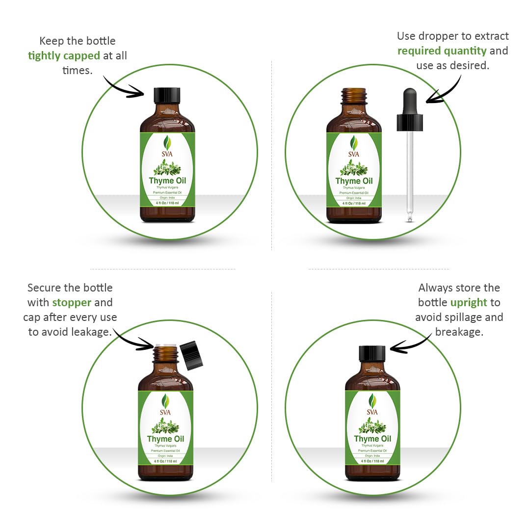 Foto 2 | Aceite Esencial Sva De Tomillo 100 Ml 100% Natural Para Difusor - Venta Internacional.