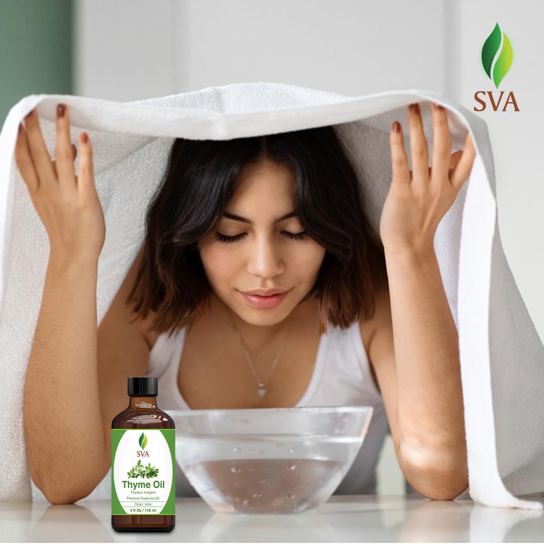 Foto 6 pulgar | Aceite Esencial Sva De Tomillo 100 Ml 100% Natural Para Difusor - Venta Internacional.