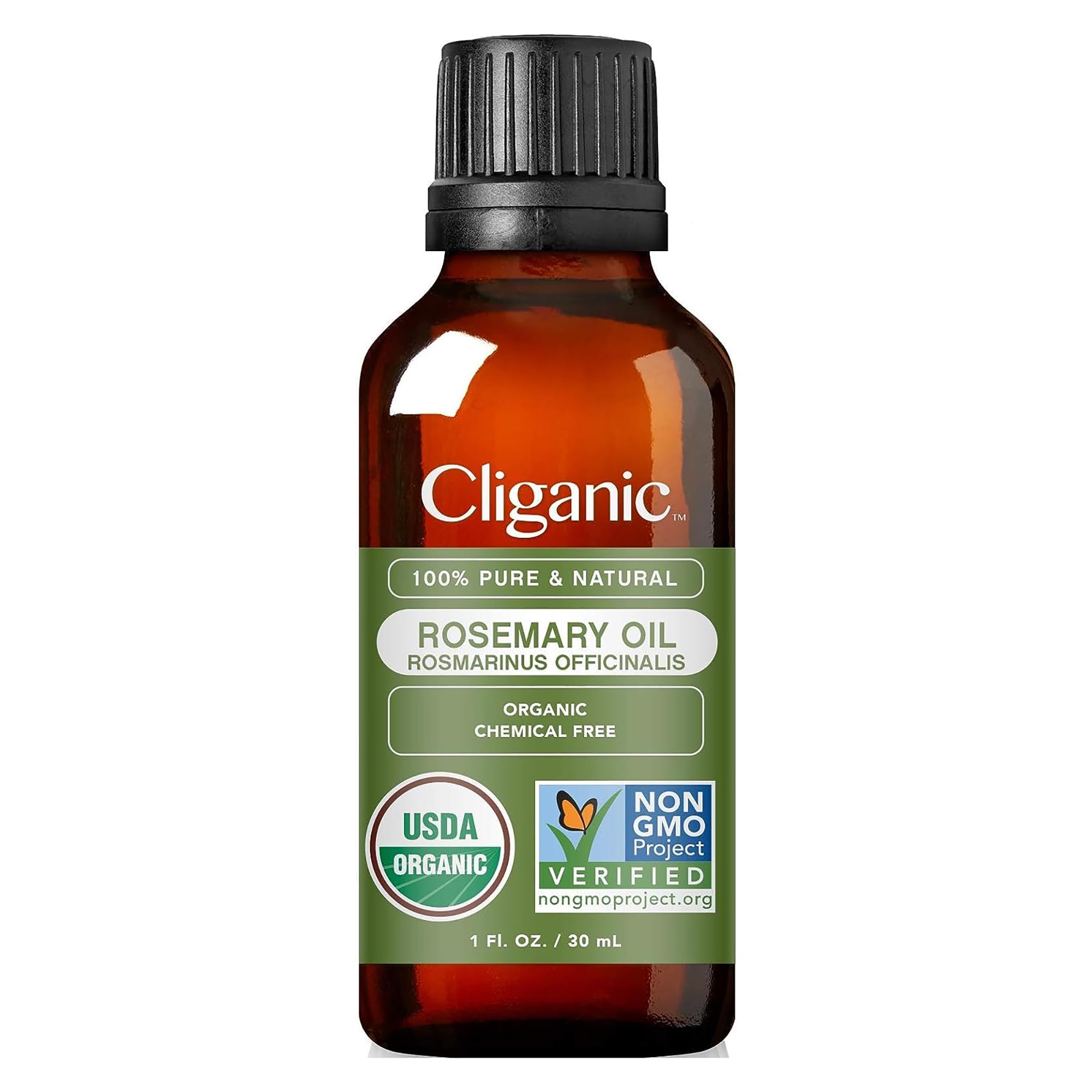 Foto 3 | Aceite Esencial De Romero Cliganic, 30 Ml, 100% Orgánico Puro - Venta Internacional.
