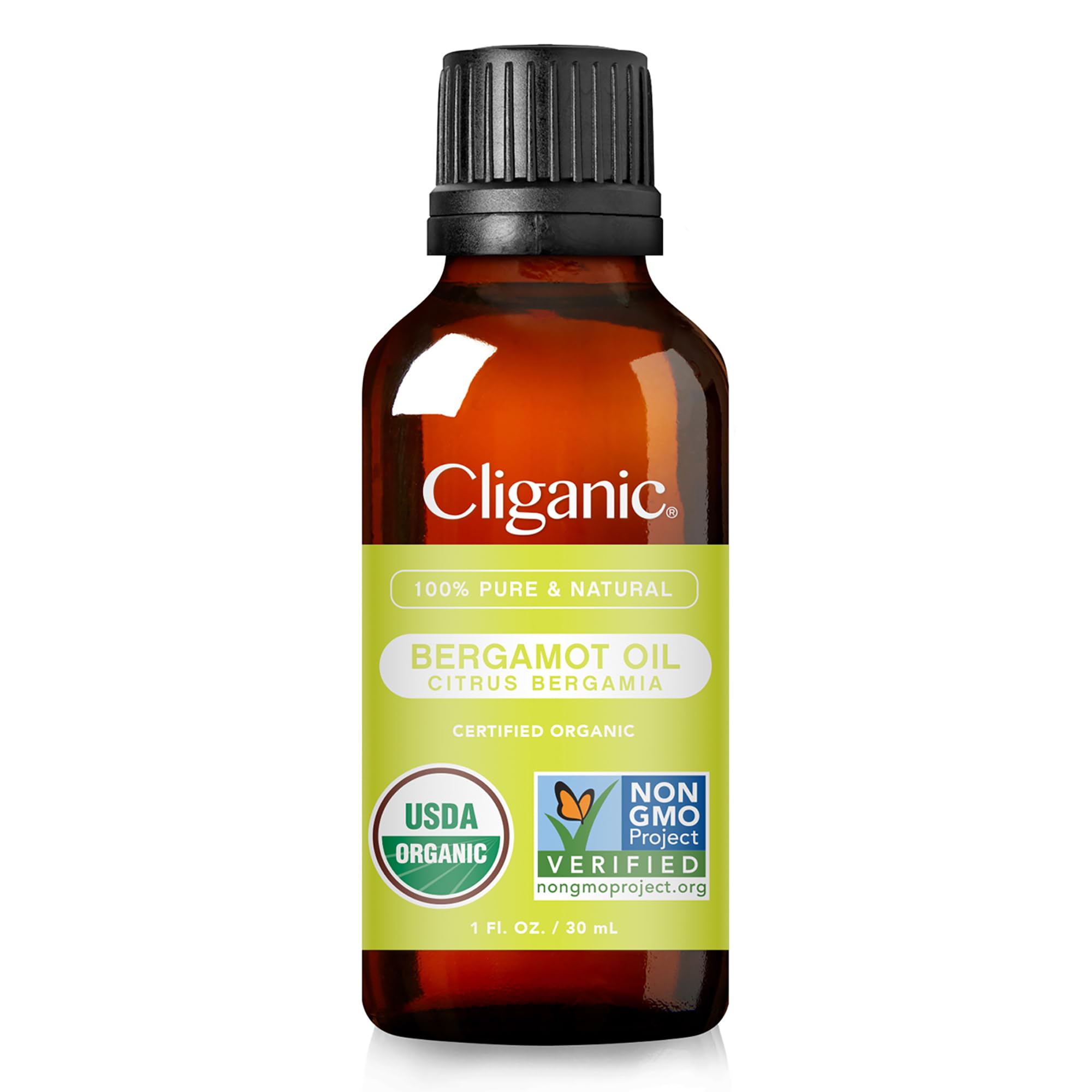 Foto 5 pulgar | Aceite Esencial De Bergamota Orgánica Cliganic, 30 Ml, 100% Puro - Venta Internacional.