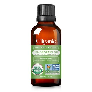 Foto 4 | Aceite Esencial Cliganic Organic Lemongrass 30 Ml 100% Puro - Venta Internacional.