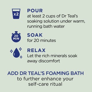 Foto 4 | Eucalipto Epsom Salt Dr. Teal's Relax & Relief, 1,36 Kg (x4) - Venta Internacional.