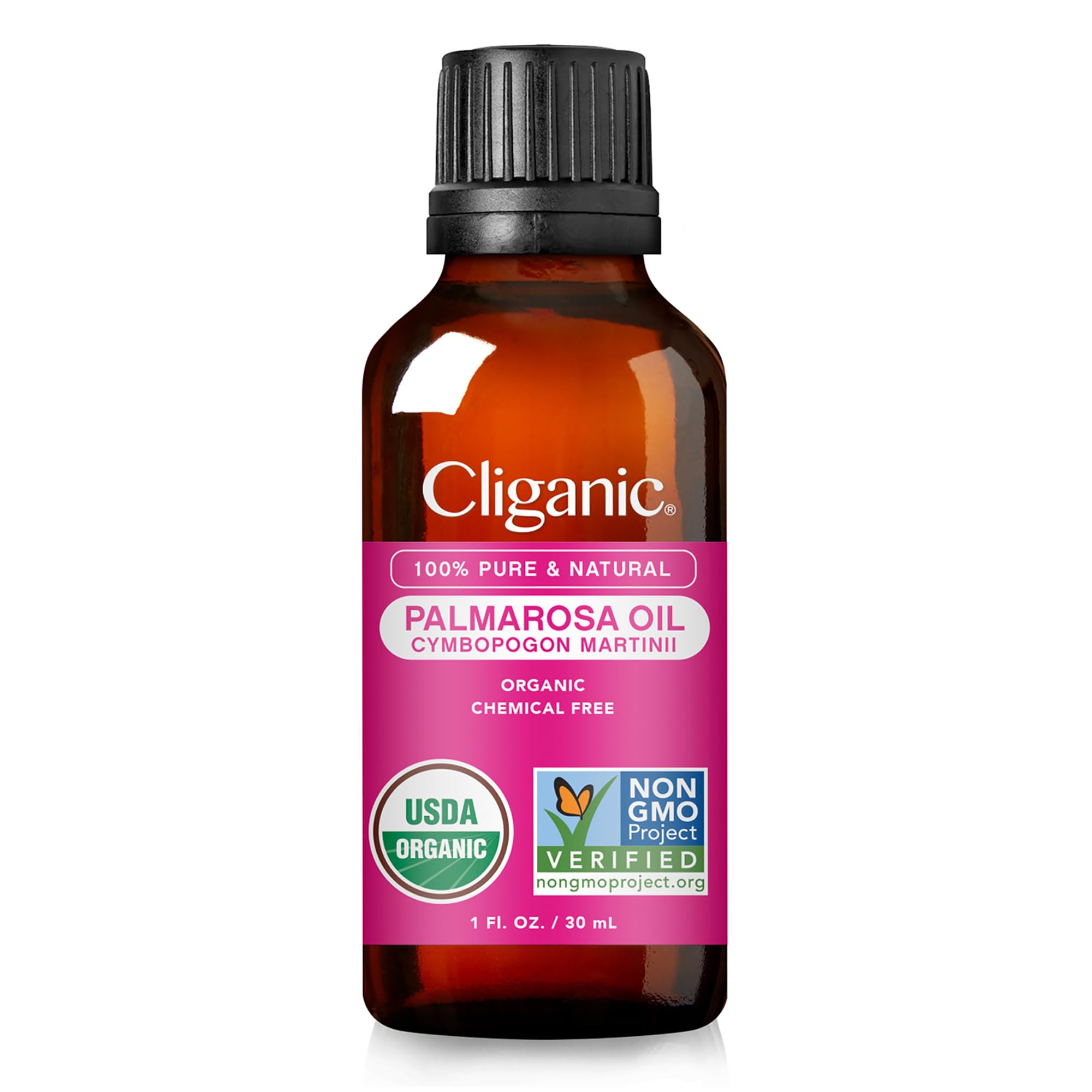 Foto 4 | Aceite Esencial Cliganic Palmarosa 30 Ml 100% Orgánico Puro - Venta Internacional.