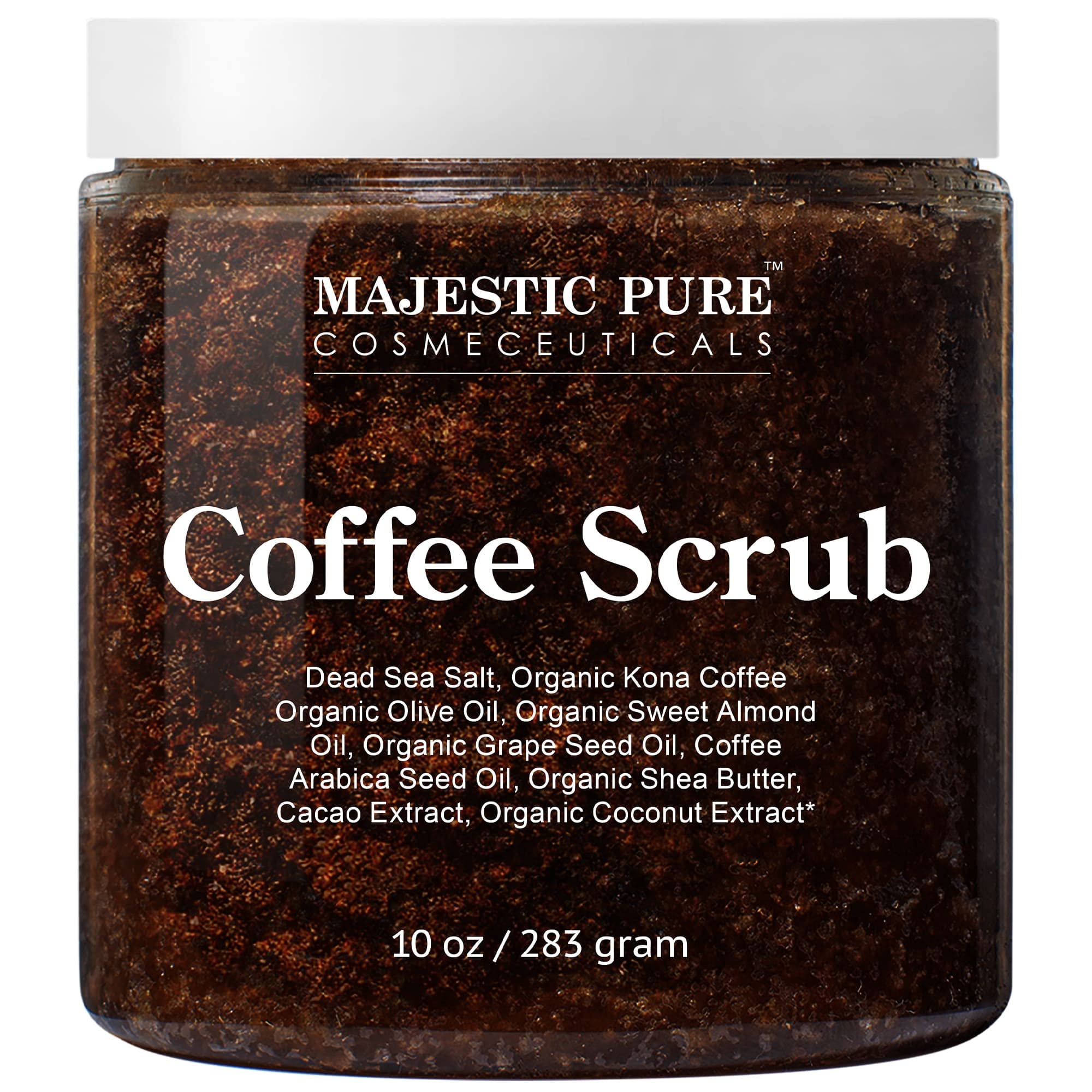 Foto 1 | Exfoliante Corporal Majestic Pure Arabica Coffee 300 Ml Para El Cuidado De La Piel - Venta Internacional.