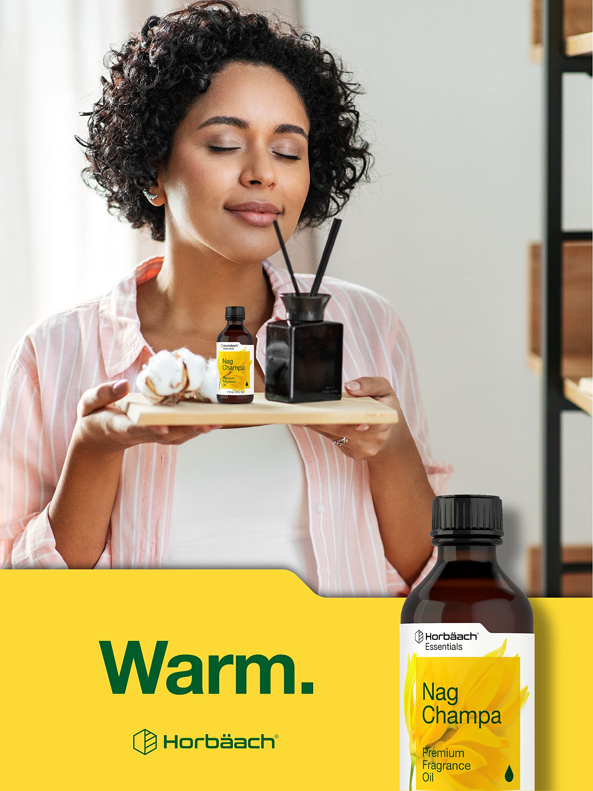 Foto 7 | Aceite Aromático Horbäach Nag Champa 118 Ml Para Difusores Y Más - Venta Internacional.