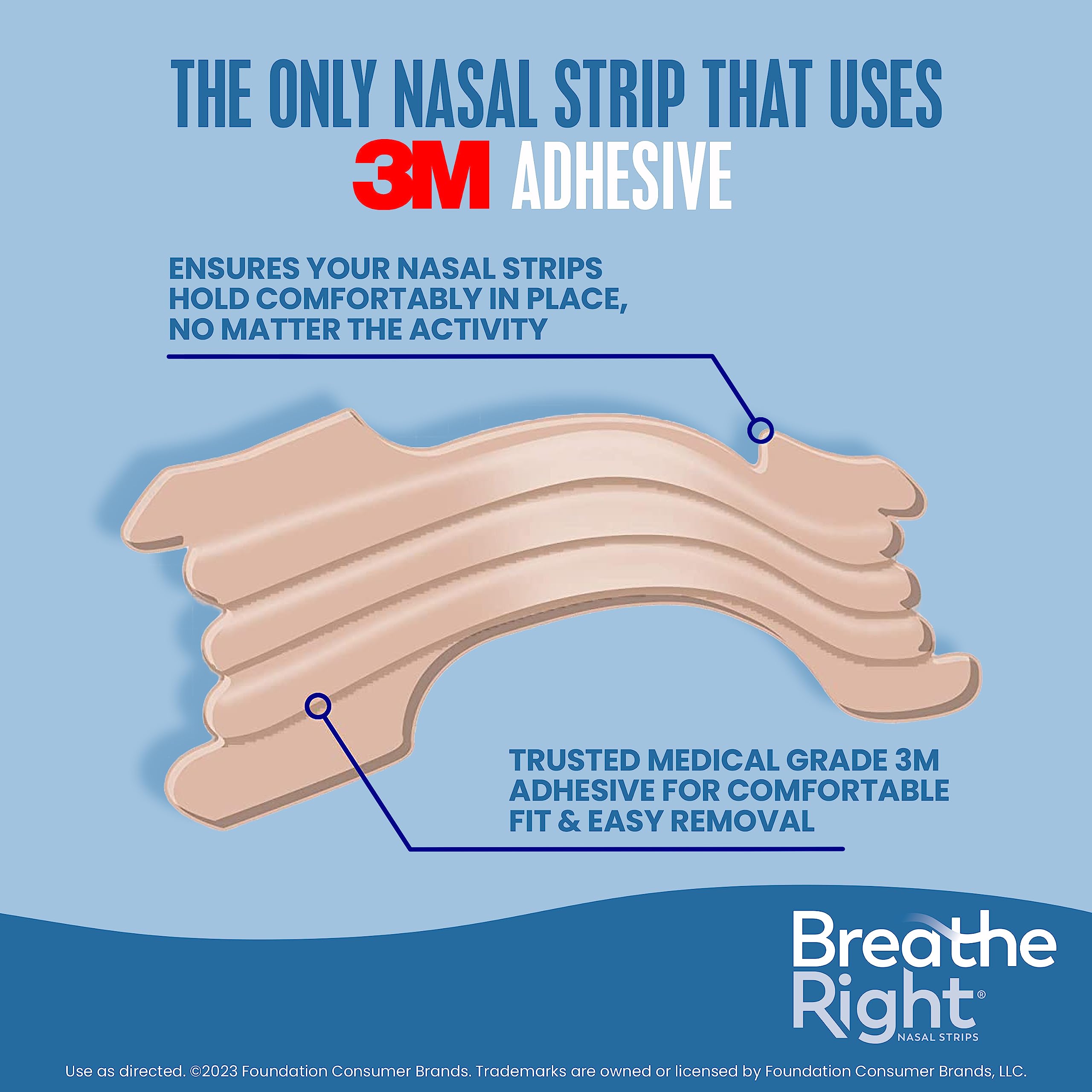 Foto 5 | Tiras Nasales Breathe Right Con Aroma A Lavanda Extra Fuertes, 26 Unidades - Venta Internacional.