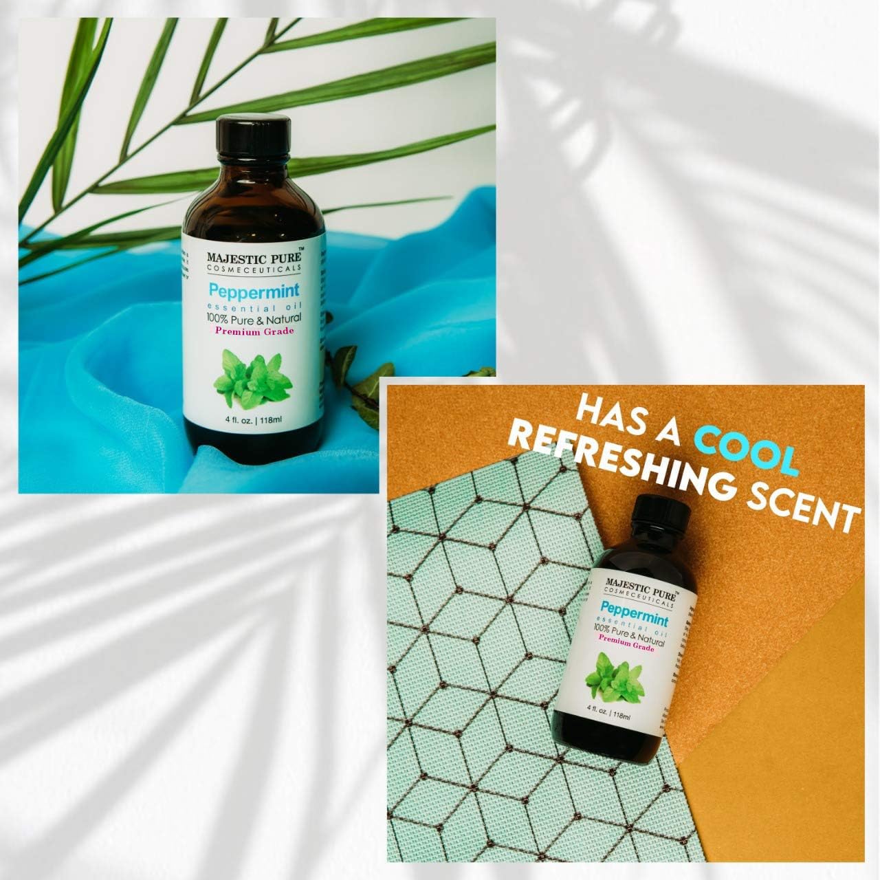 Foto 7 | Aceite Esencial Majestic Pure Peppermint 120 Ml (paquete De 2) - Venta Internacional.