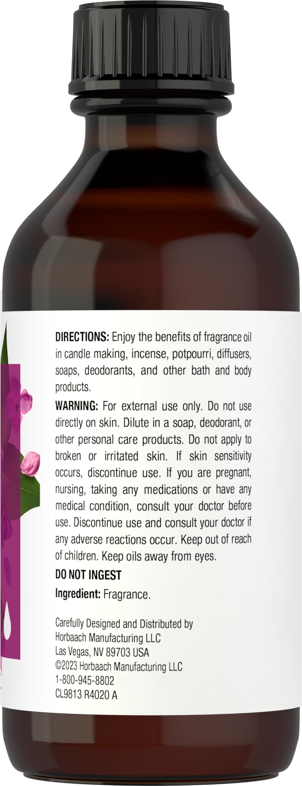 Foto 2 | Aceite Aromático Horbäach Lilac, 118 Ml, Grado Premium - Venta Internacional.