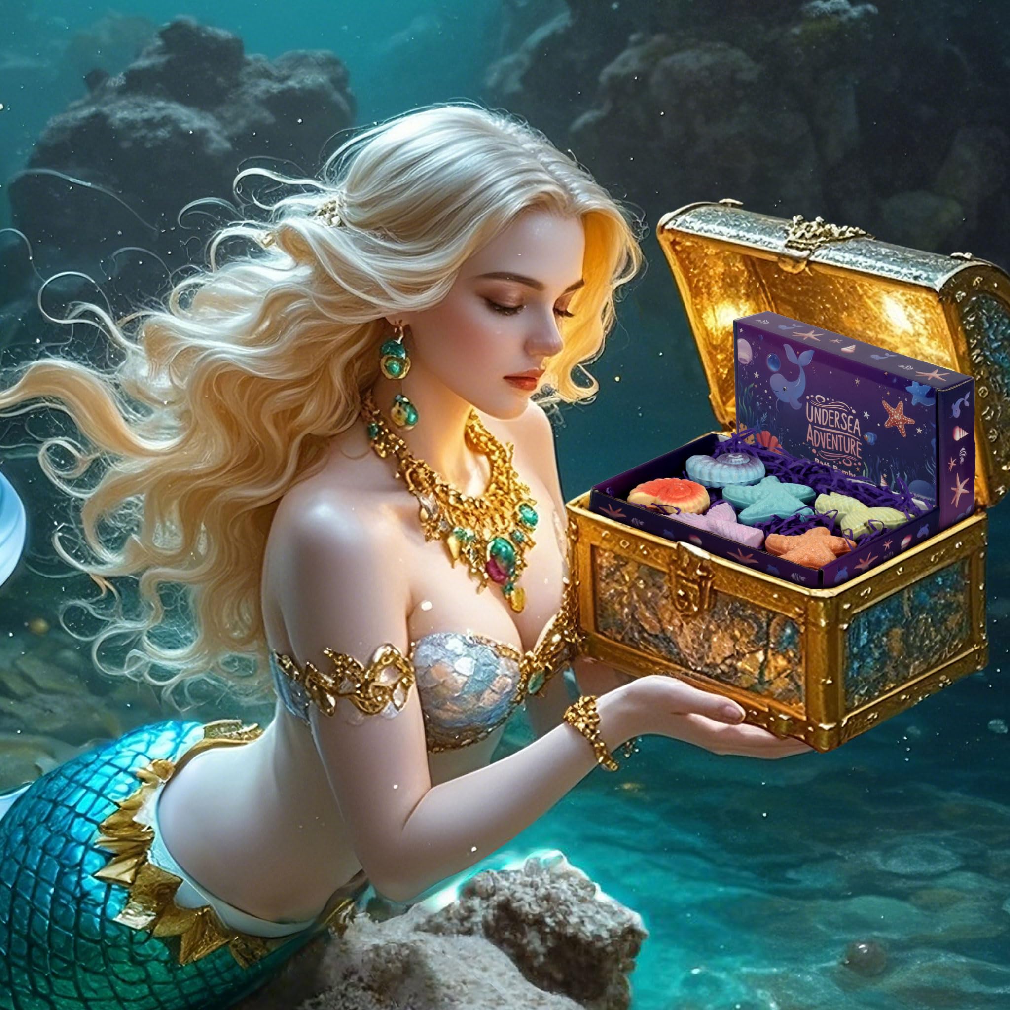 Foto 1 | Bombas De Baño: Tengo Una Sirena Mágica, Exploración Del Océano Para Niños - Venta Internacional.