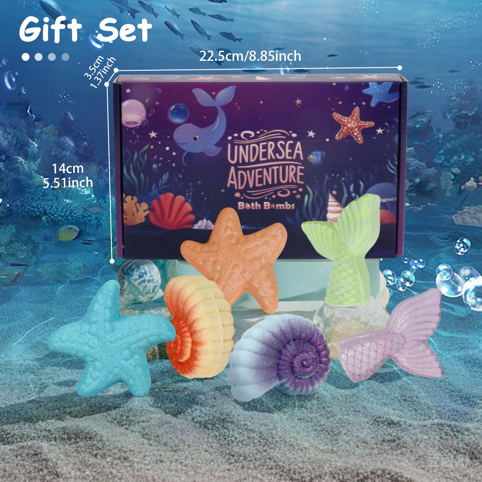 Foto 5 | Bombas De Baño: Tengo Una Sirena Mágica, Exploración Del Océano Para Niños - Venta Internacional.