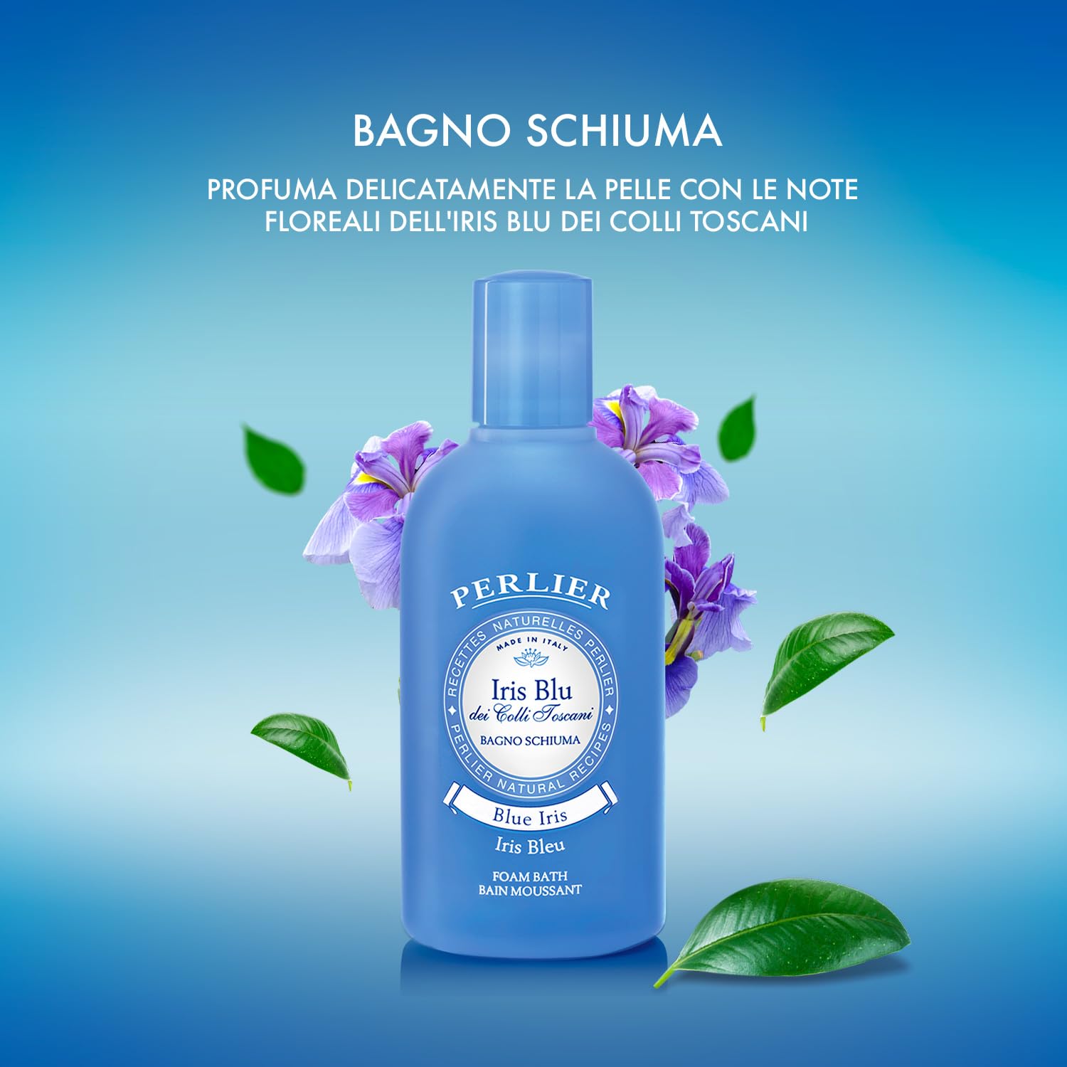 Foto 3 pulgar | Espuma De Baño Perlier Blue Iris Para Aromaterapia, 500 Ml, Para Mujeres Y Hombres - Venta Internacional.