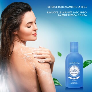 Foto 5 | Espuma De Baño Perlier Blue Iris Para Aromaterapia, 500 Ml, Para Mujeres Y Hombres - Venta Internacional.