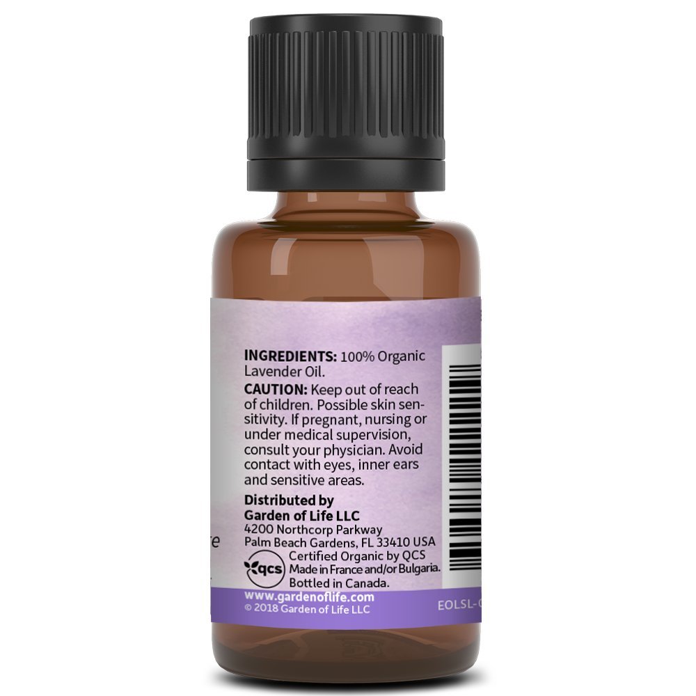 Foto 6 pulgar | Aceite Esencial Garden Of Life Lavanda, 15 Ml, 100% Orgánico - Venta Internacional.